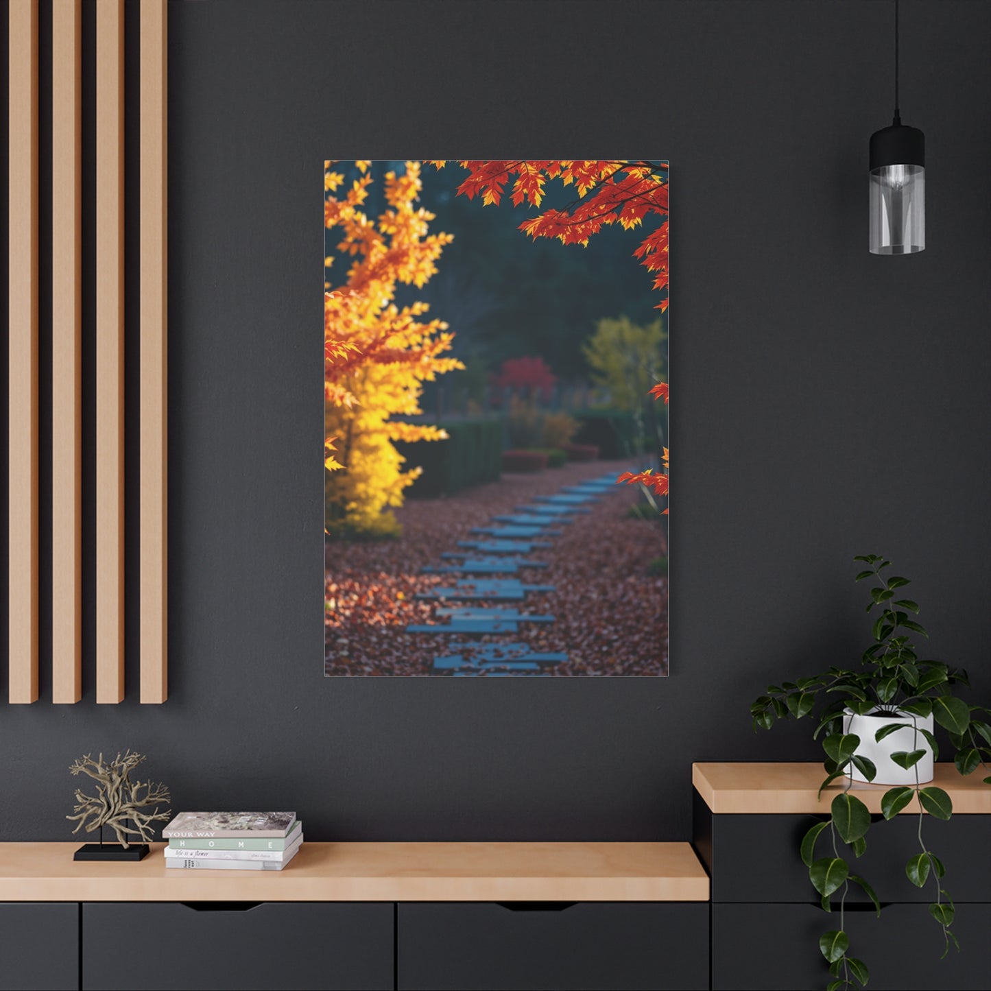 Gilded Harvest Canvas Elegance