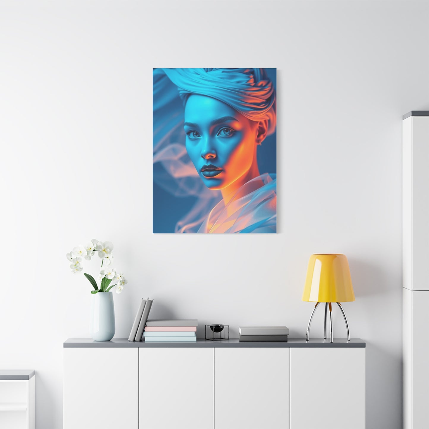Majestic Aegean Tableau Wall Art & Canvas Print