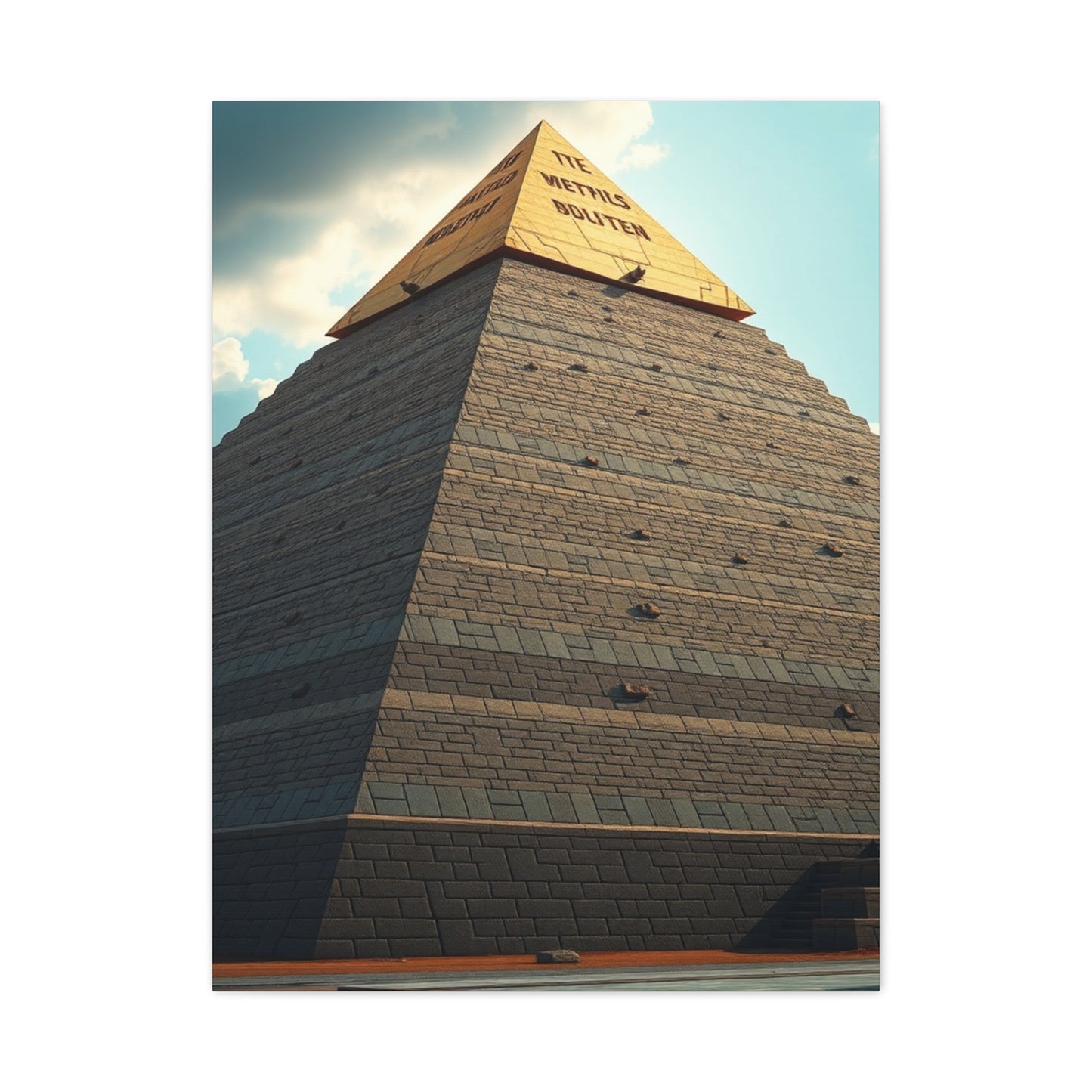Pyramid Art Canvas Art 7 Wall Art & Canvas Print