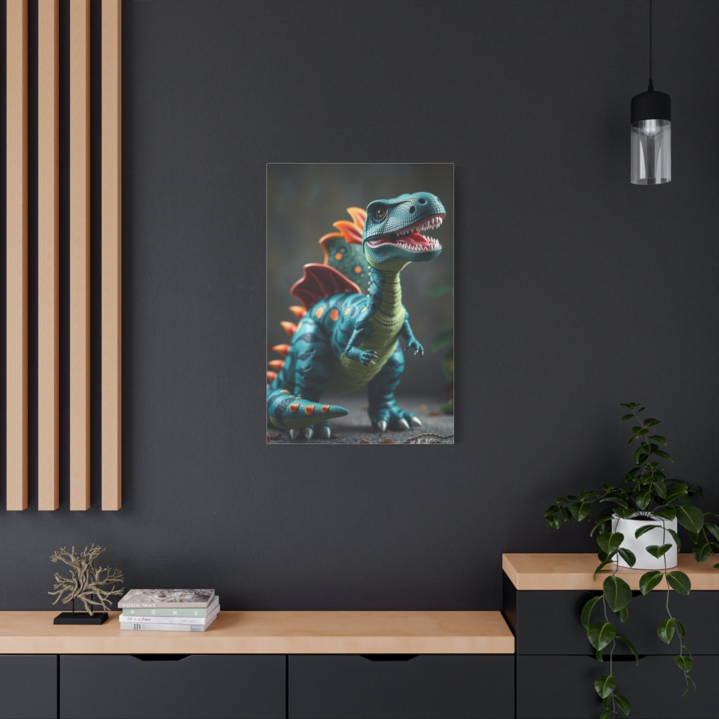 Kid’s Dinosaur Art Canvas Art 9 Wall Art & Canvas Print
