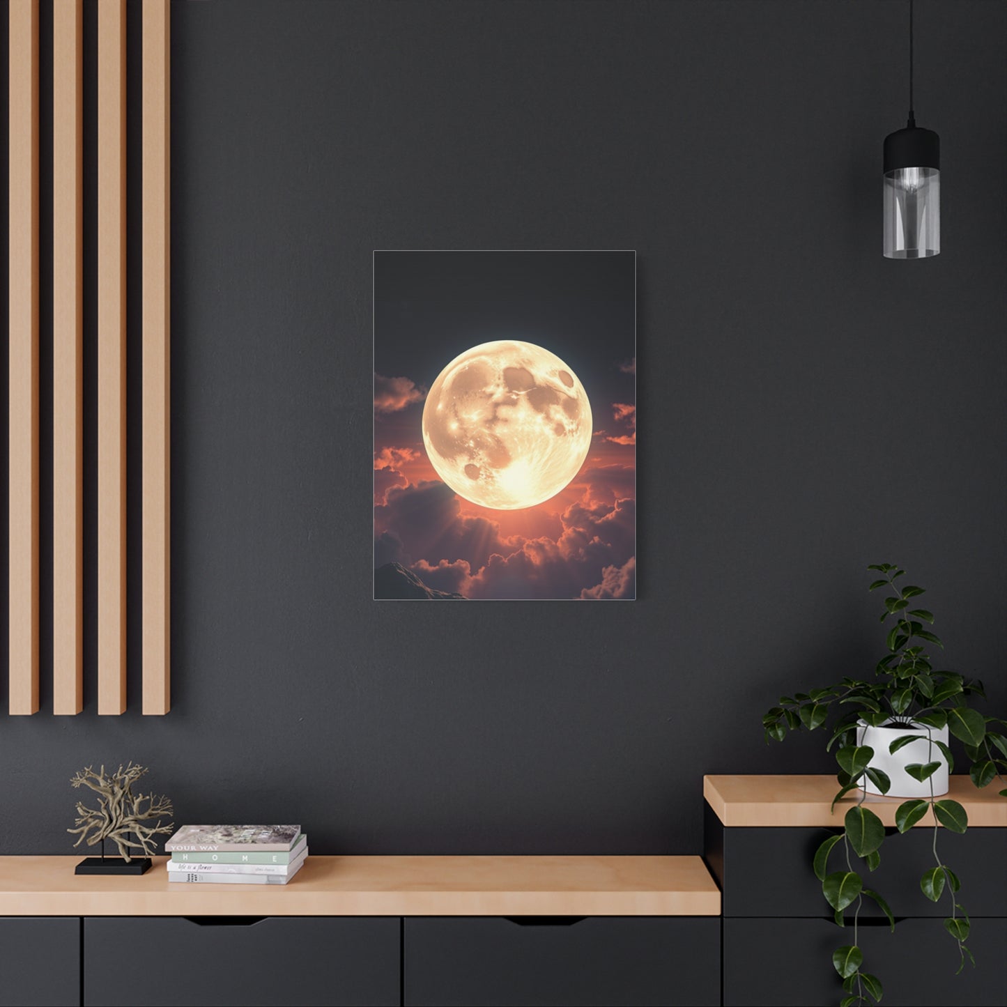 Mystical Moonlight Art Wall Art & Canvas Print
