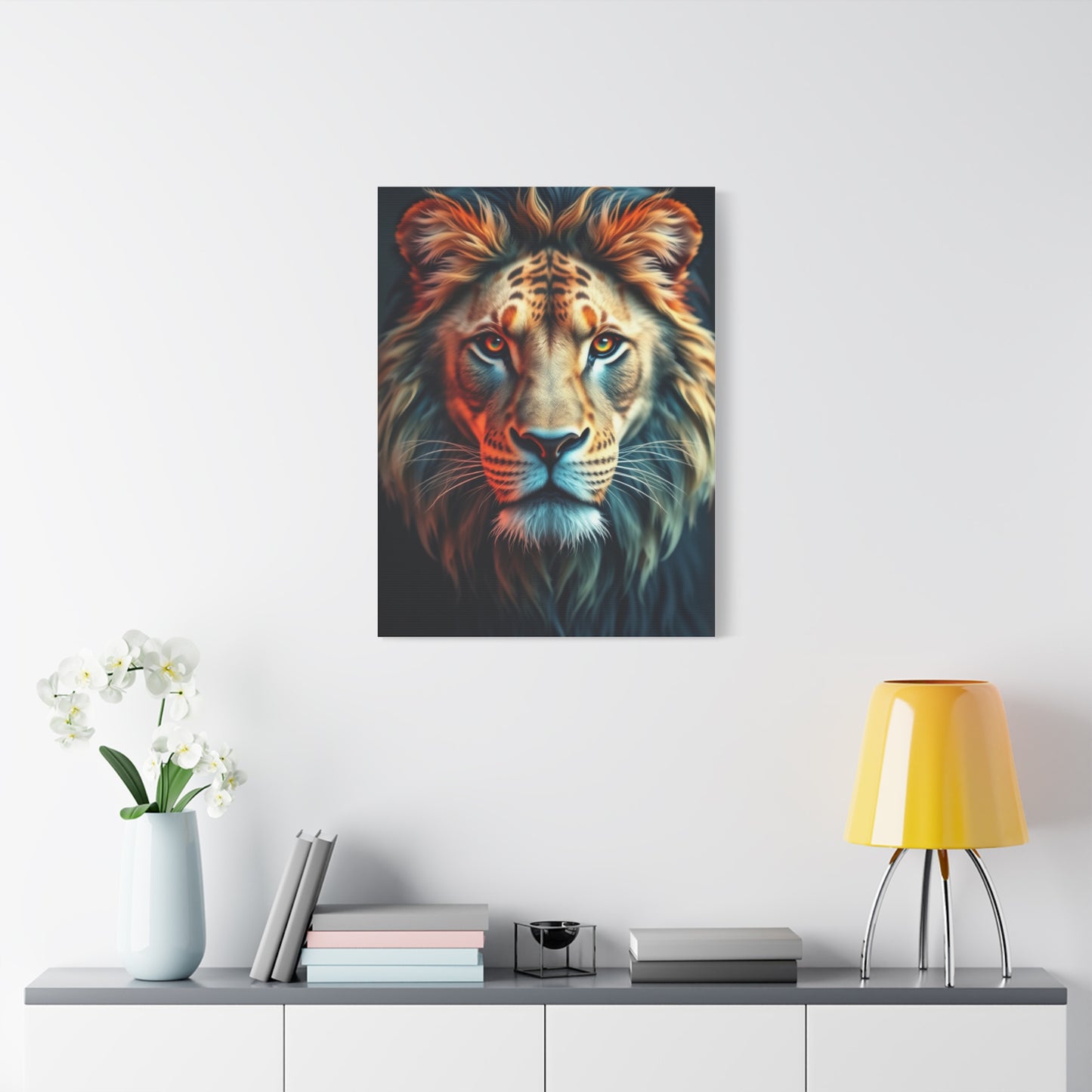 Gilded Monarch of the Wild Wall Art & Canvas Print