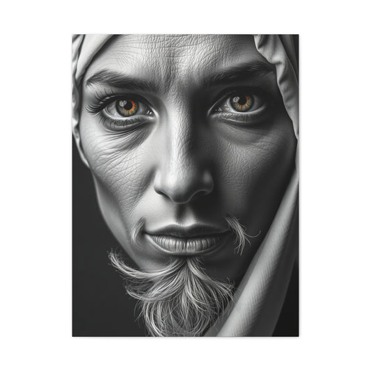 Chic Dichotomy Canvas Wall Art & Canvas Print