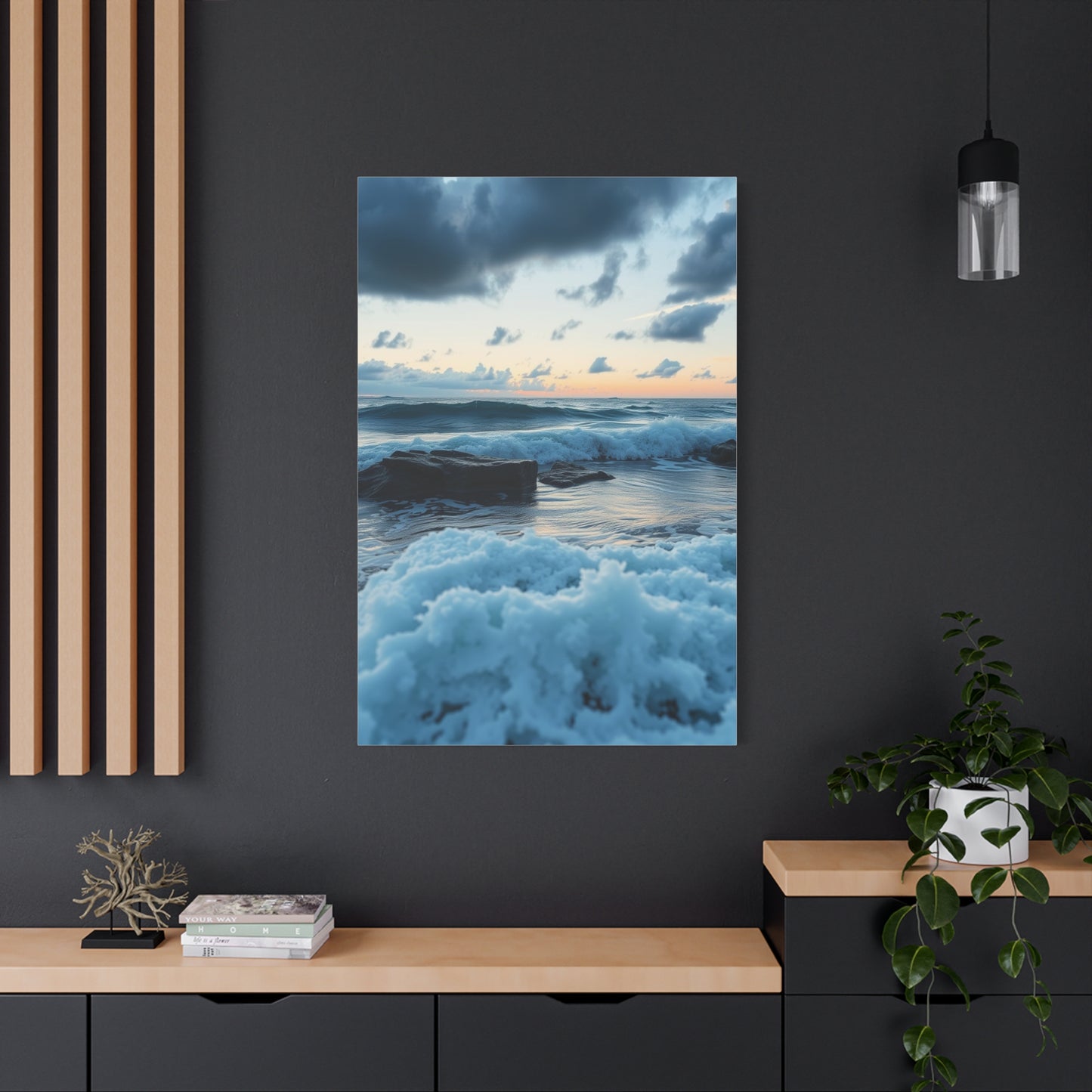 Ethereal Oceanic Tranquility Wall Art & Canvas Print