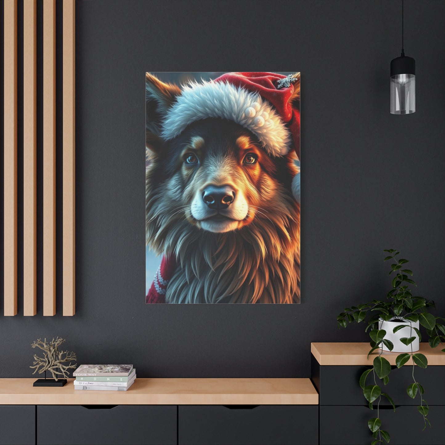 Masterpiece Christmas Animal Art Vision Wall Art & Canvas Print