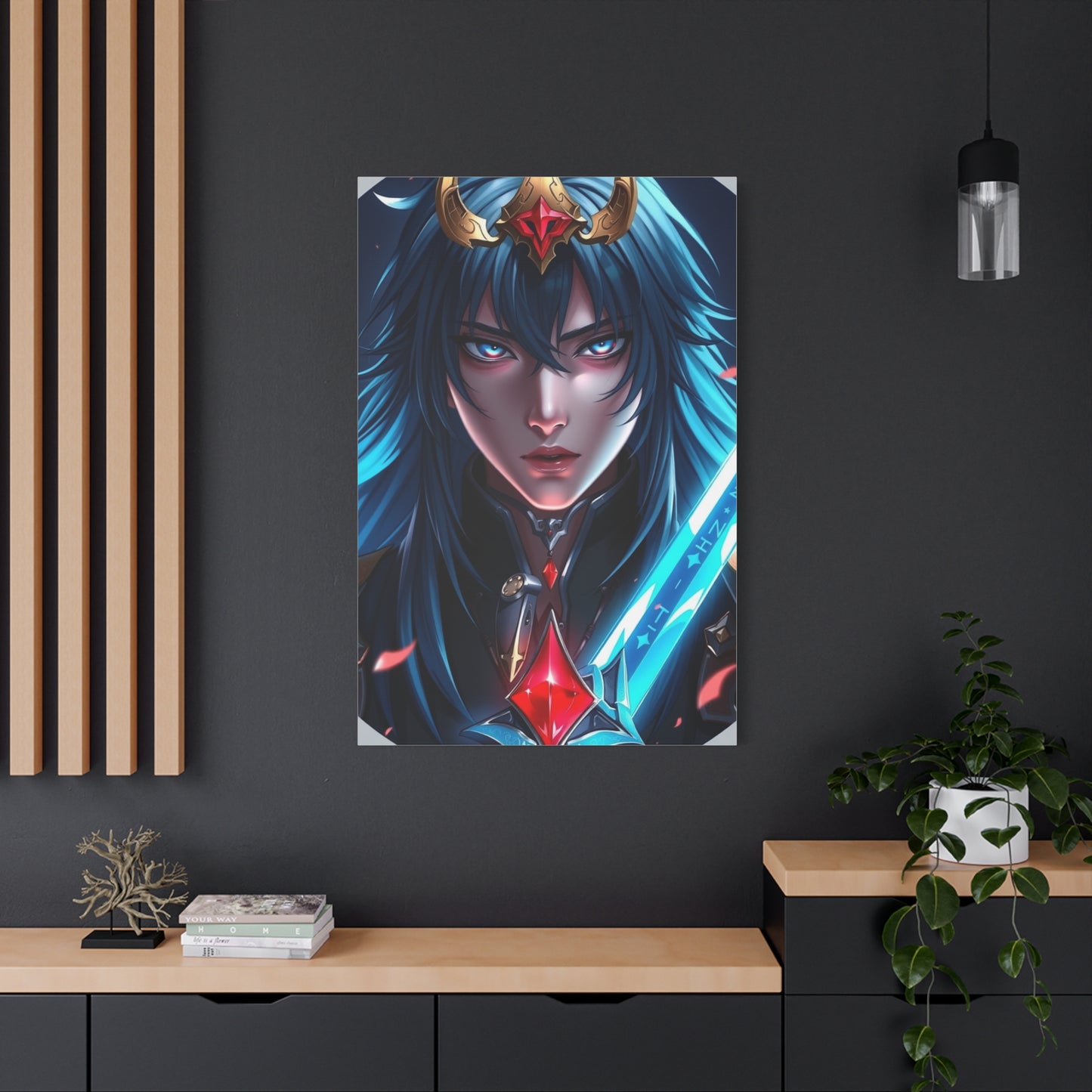 Elite Demon Slayer Characters Art Vision Wall Art & Canvas Print