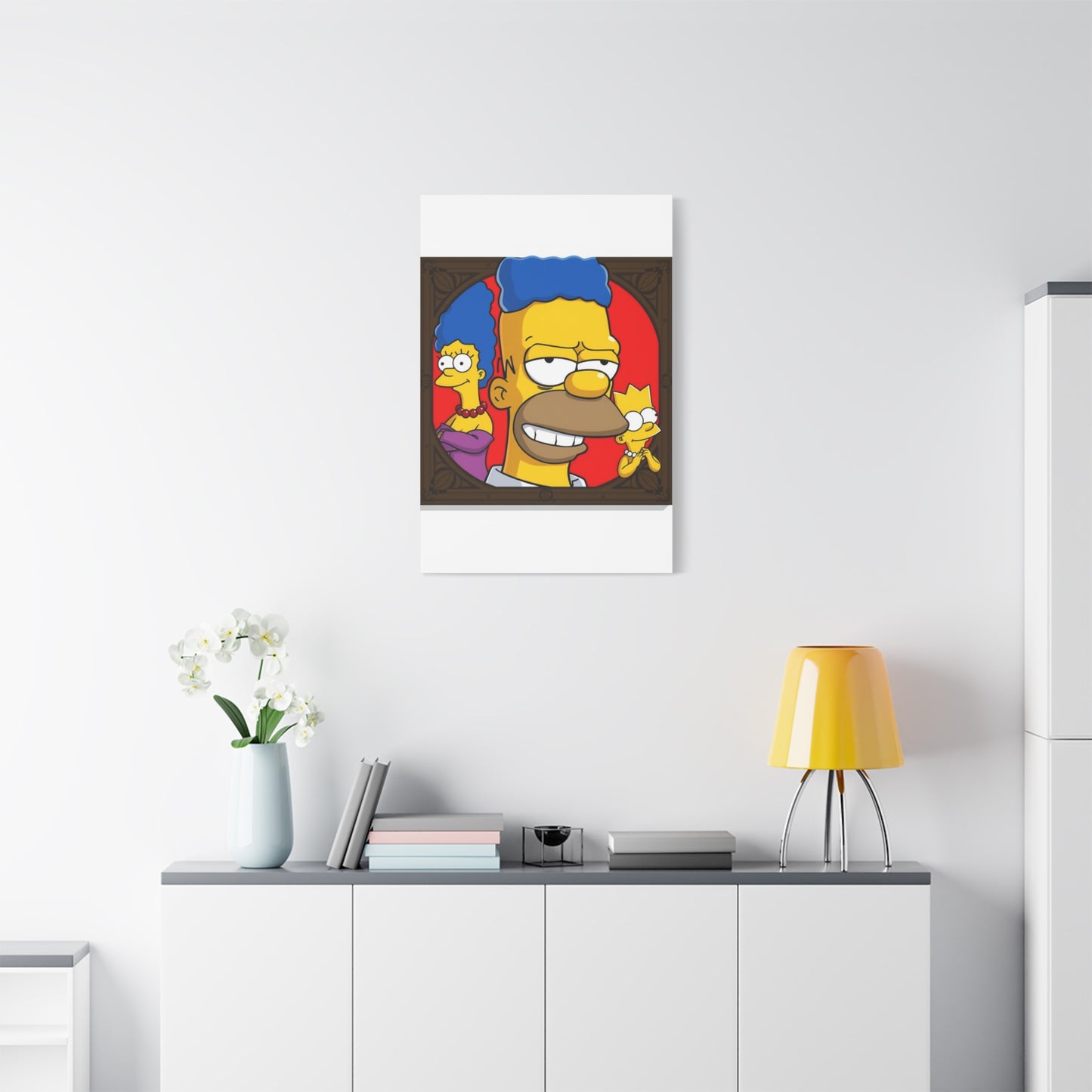 The Simpsons Art Canvas Art 4 Wall Art & Canvas Print
