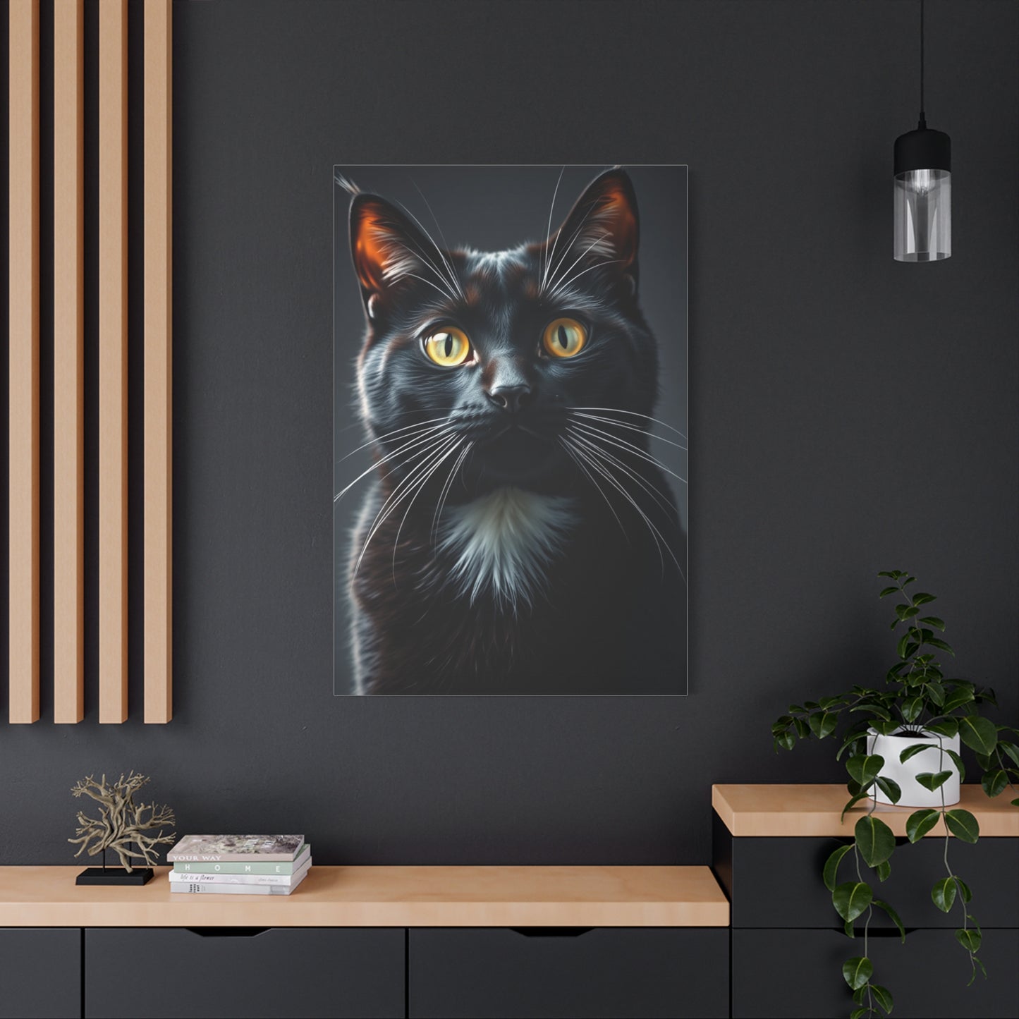 Supreme Tuxedo Cat Art Beautiful Collection Wall Art & Canvas Print