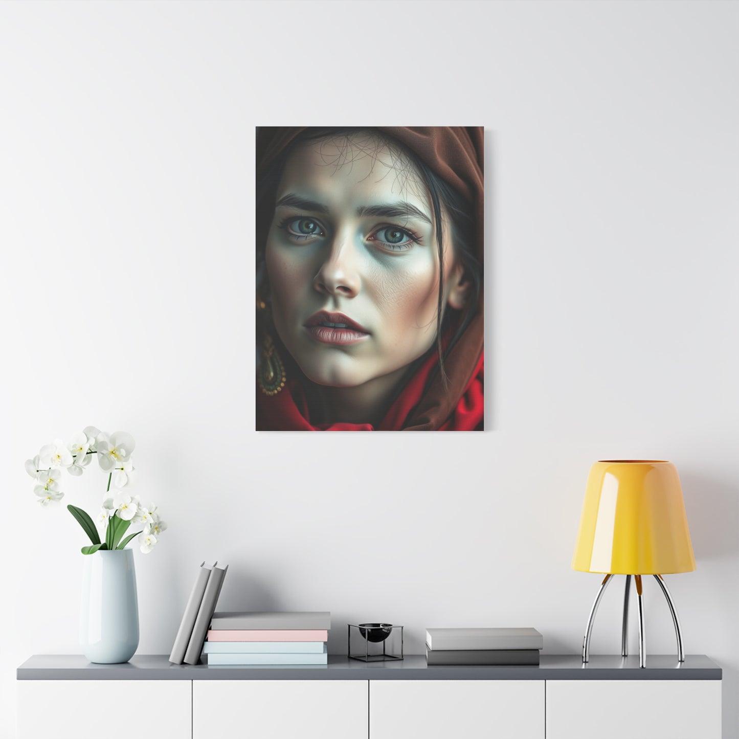 Monochrome Elegance Canvas Wall Art & Canvas Print