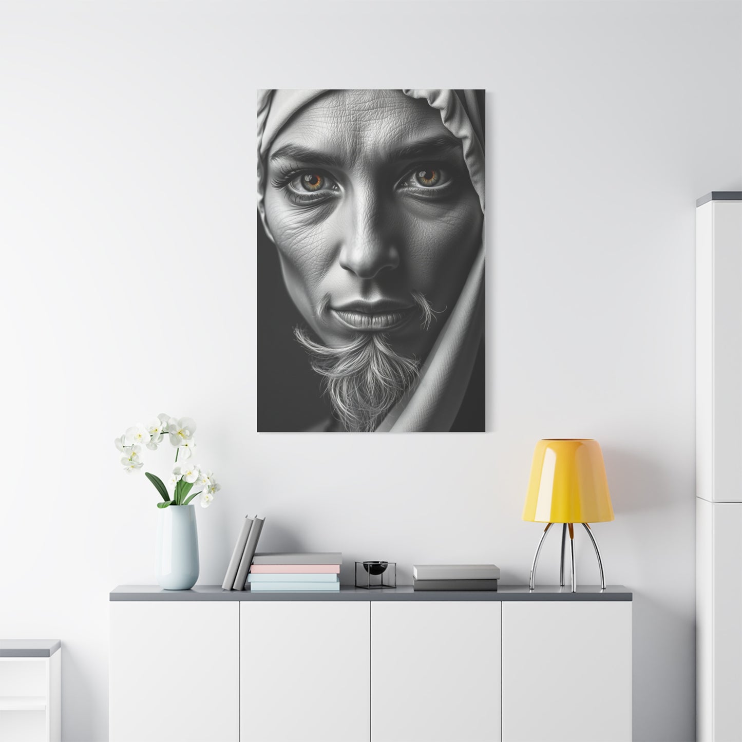 Chic Dichotomy Canvas Wall Art & Canvas Print