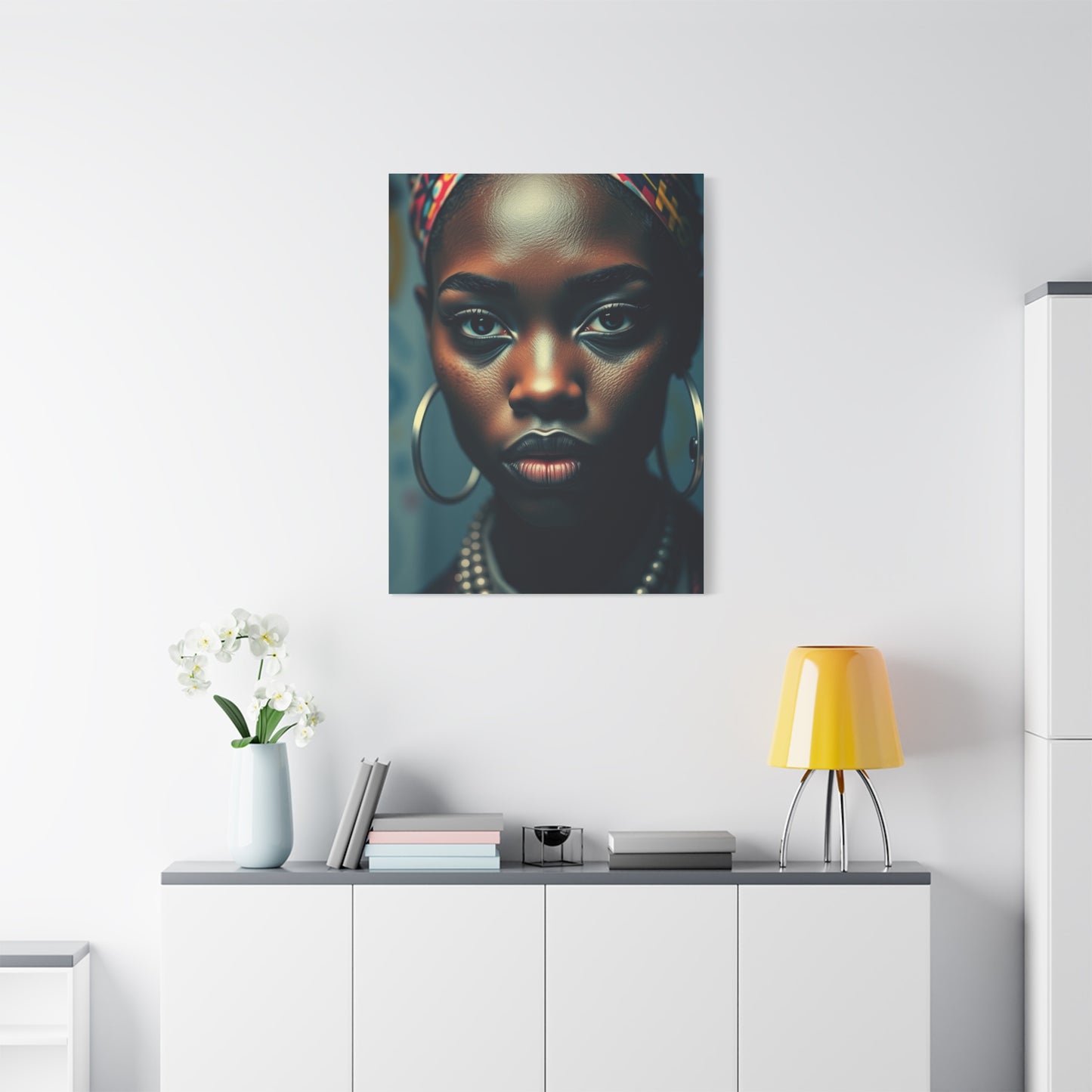 Baroness of Basquiats Chromatic Dream Wall Art & Canvas Print
