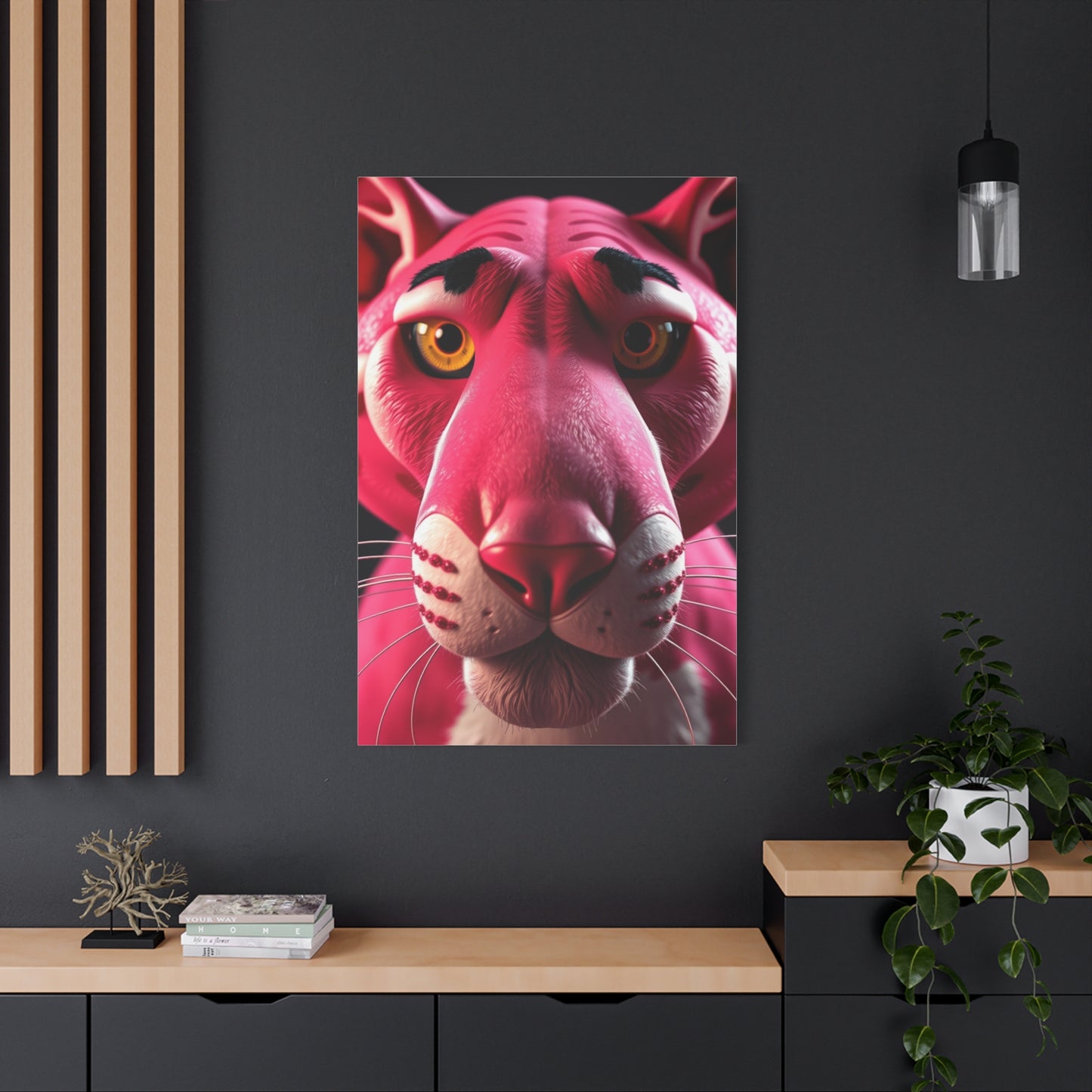 Pink Panther Art Premium Canvas 20 Wall Art & Canvas Print