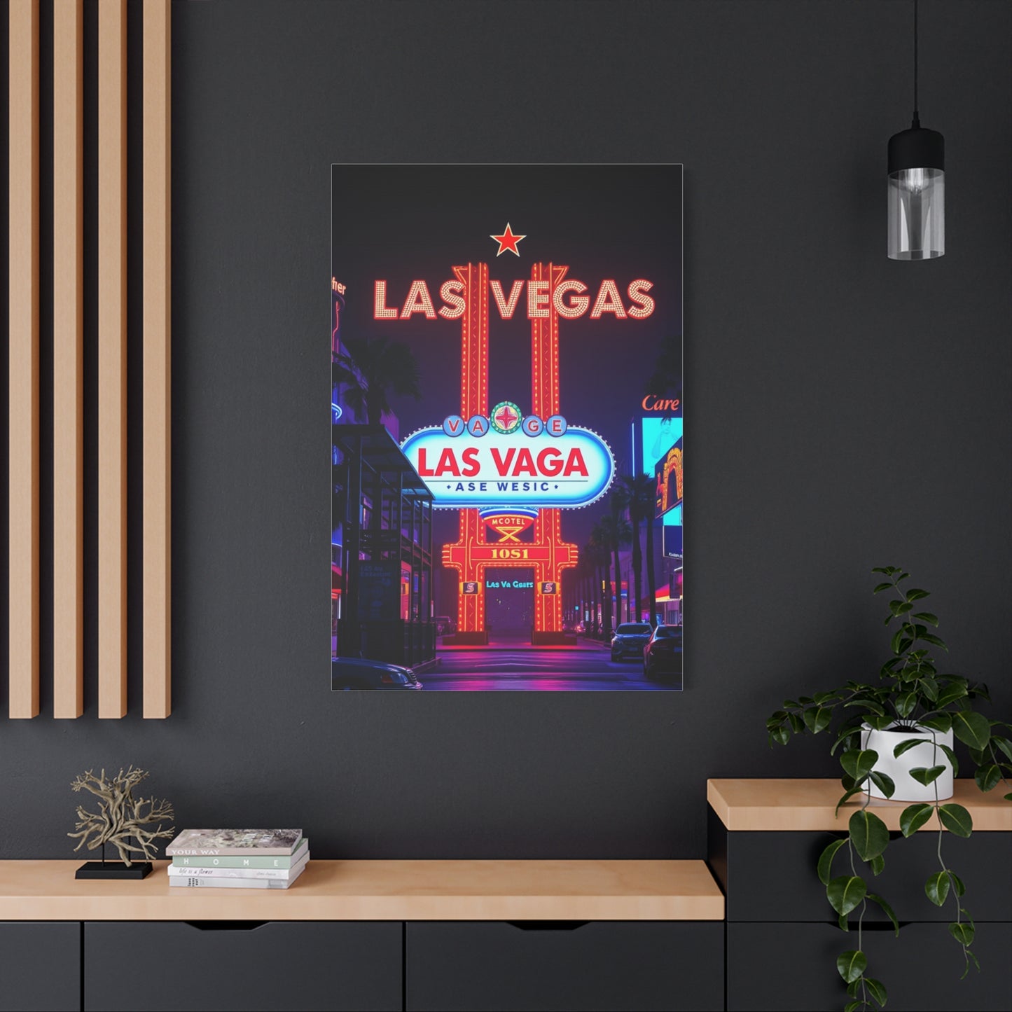 Las Vagas Art Canvas Art 5 Wall Art & Canvas Print
