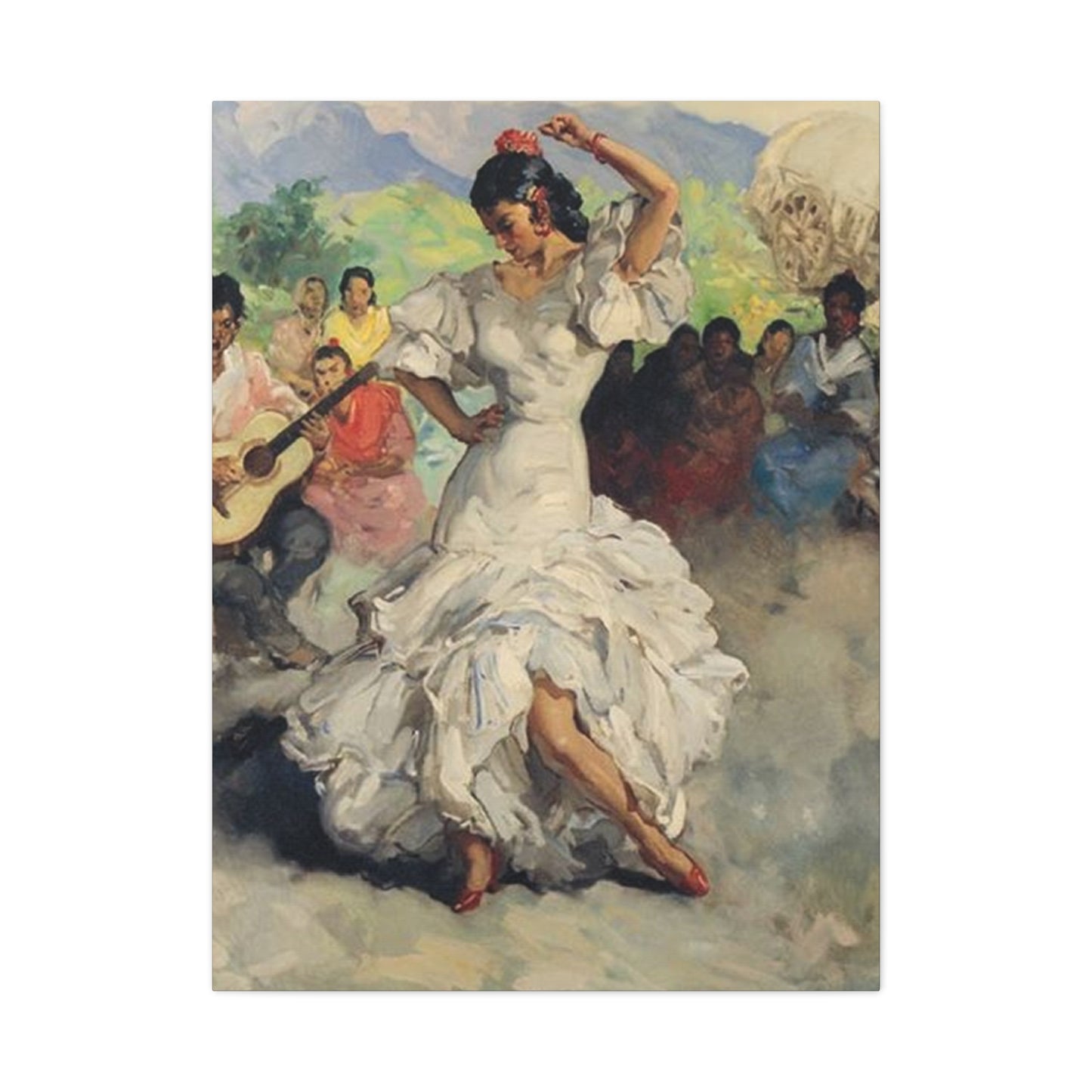 Spain Traditional Dance Wall Art & Canvas Prints