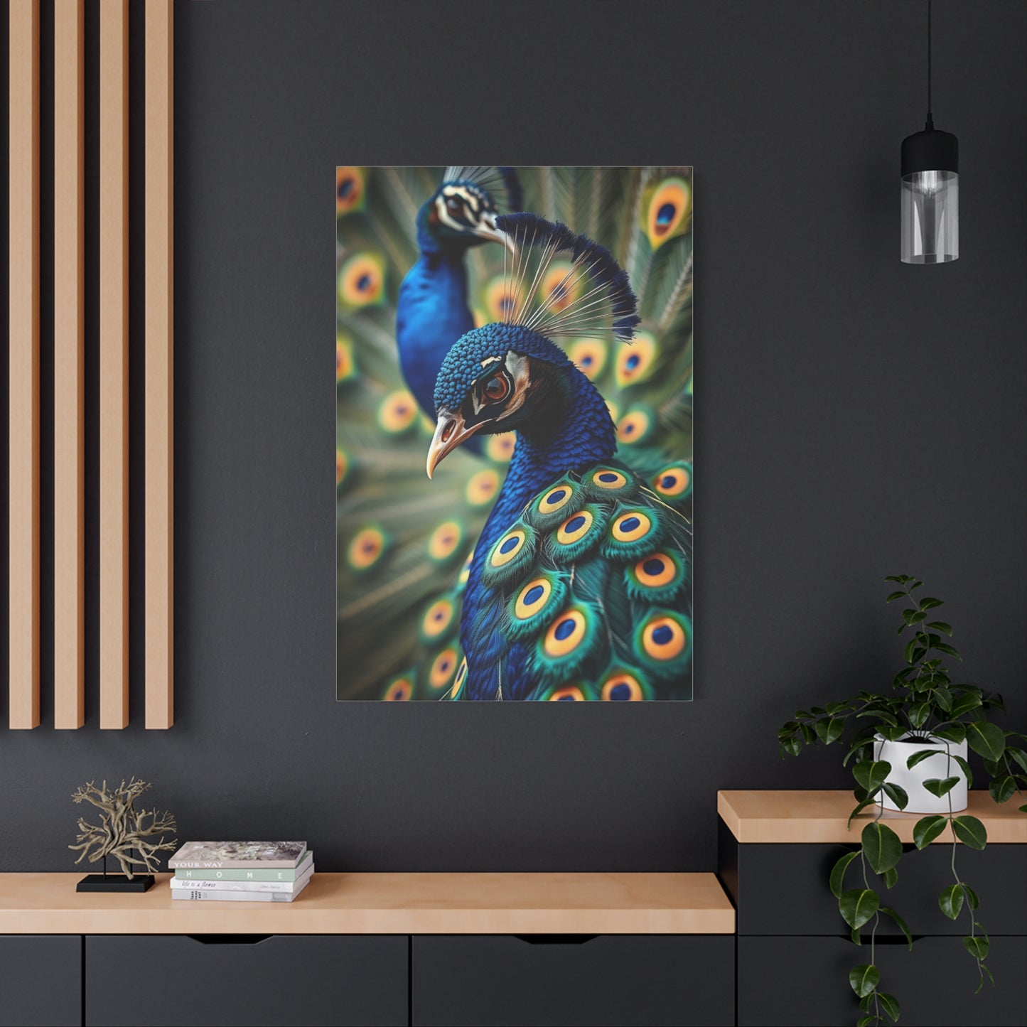 Supreme Peacock Art Beautiful Collection Wall Art & Canvas Print