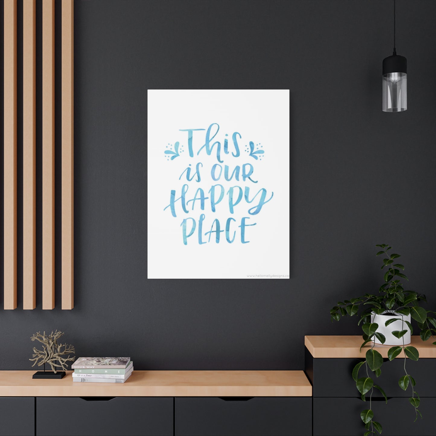 Our Happy Place Wall Art & Canvas Prints
