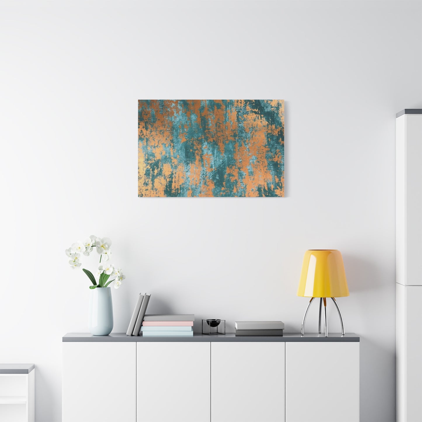 Teal Rust Wall Art & Canvas Prints