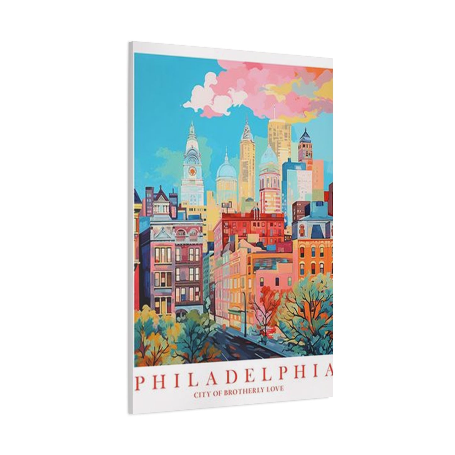 City Of Brotherly Love Philadelphia Wall Art & Canvas Prints