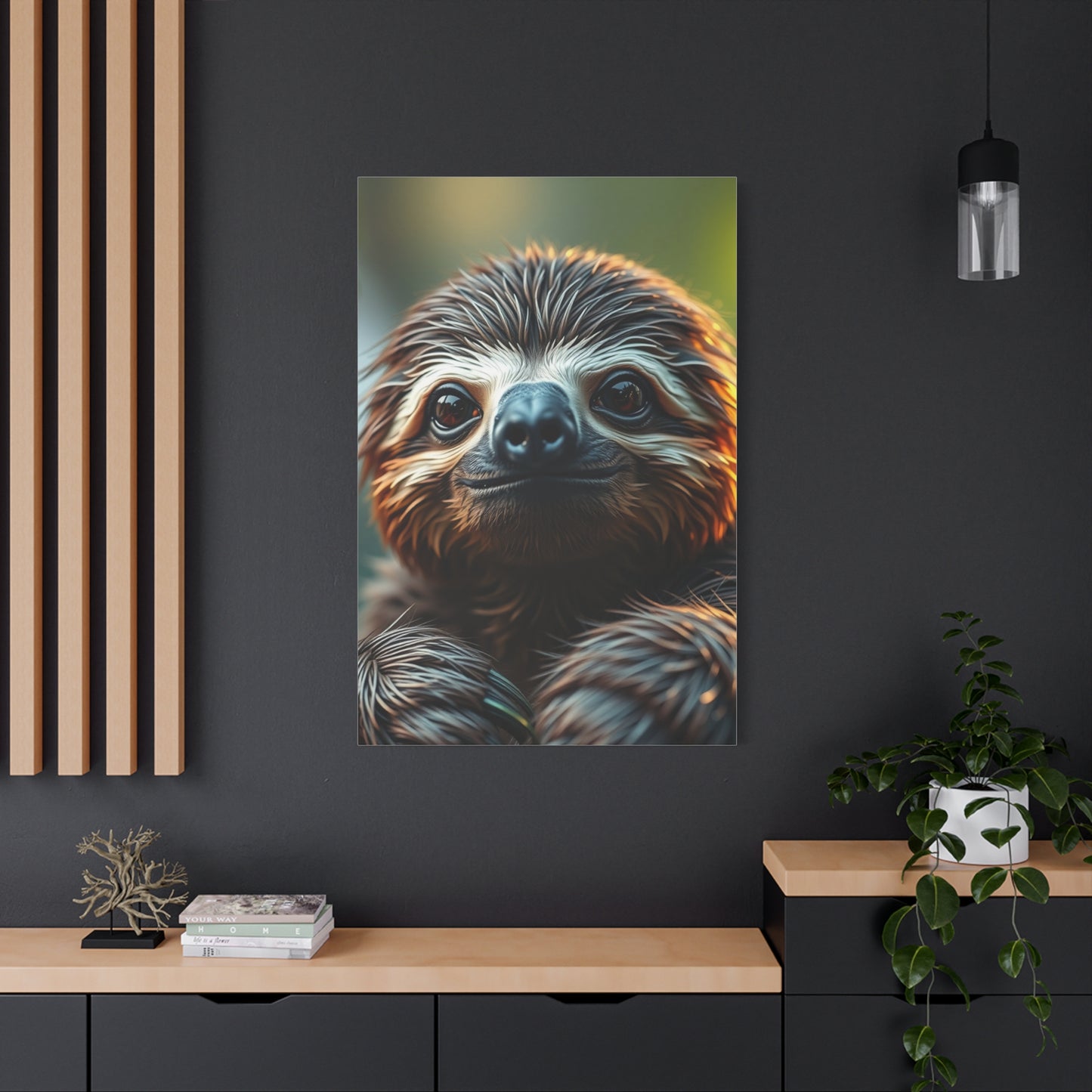 Sloth Art Supreme Gallery Wall Art & Canvas Print