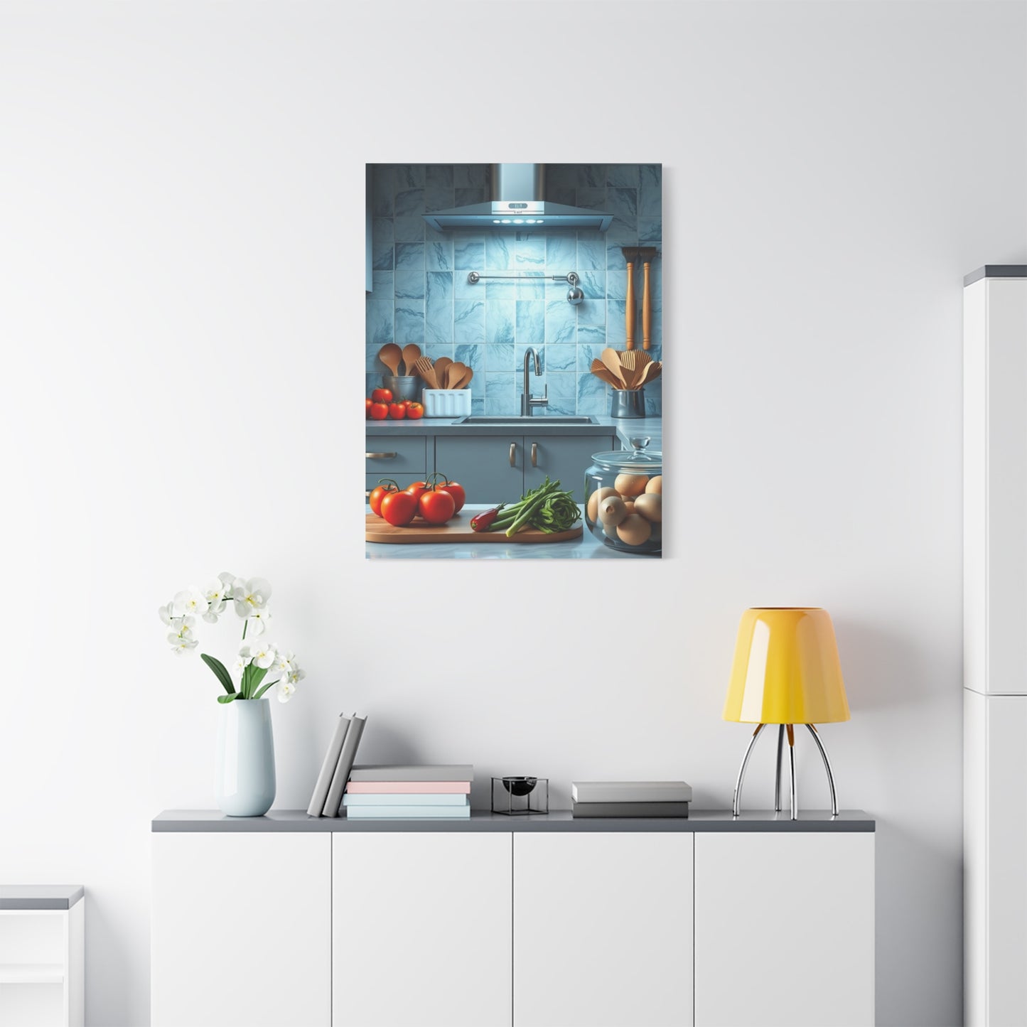 Culinary Elegance Tableau Wall Art & Canvas Print