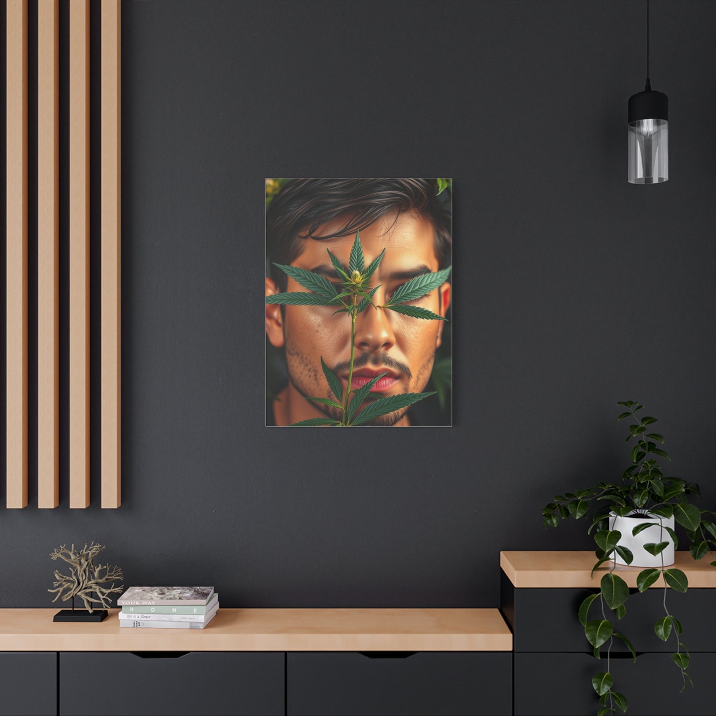 Gilded Herb Essence Art Wall Art & Canvas Print