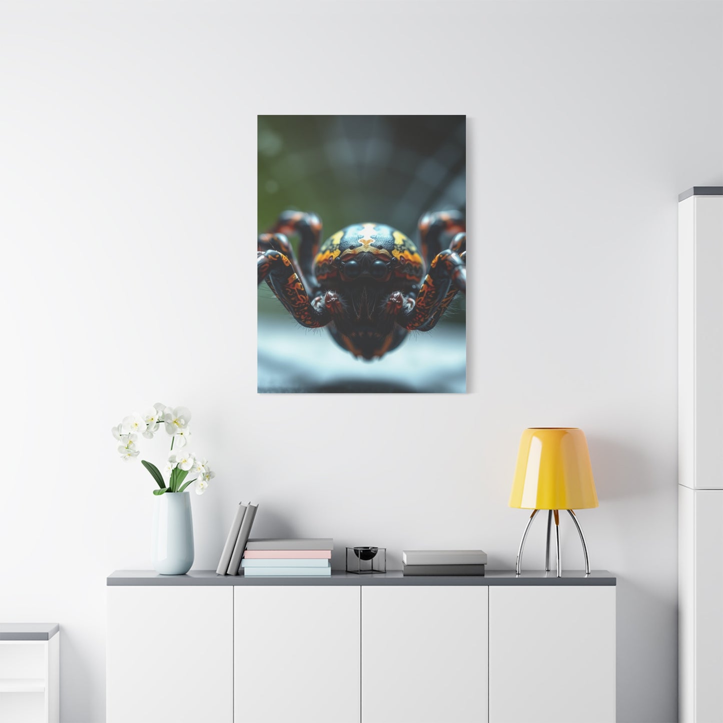 Silken Web Symphony Wall Art & Canvas Print