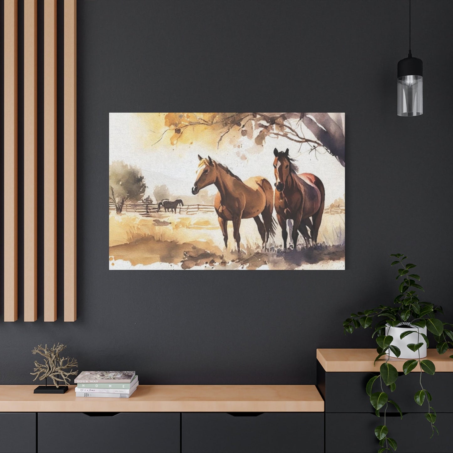 Horse in Stable Wall Art & Canvas Prints