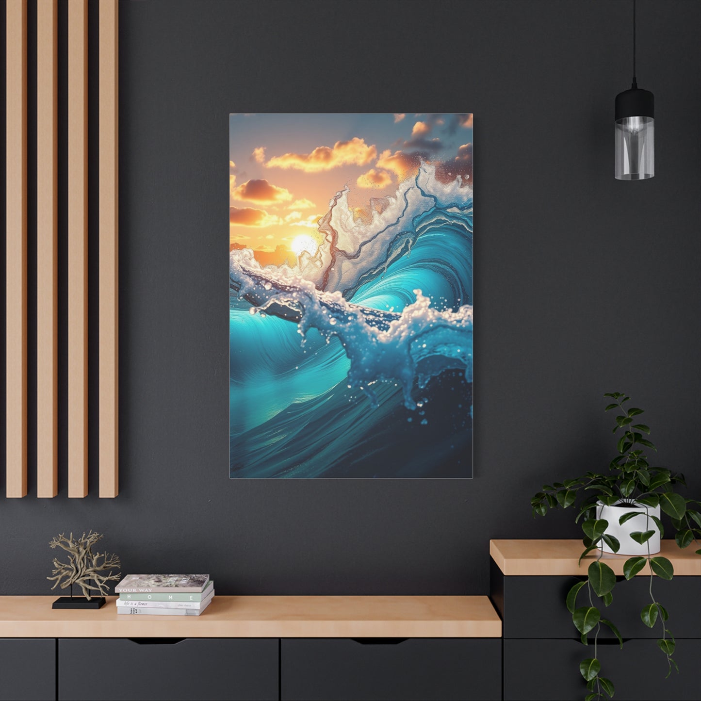 Tidal Elegance Artistry Wall Art & Canvas Print