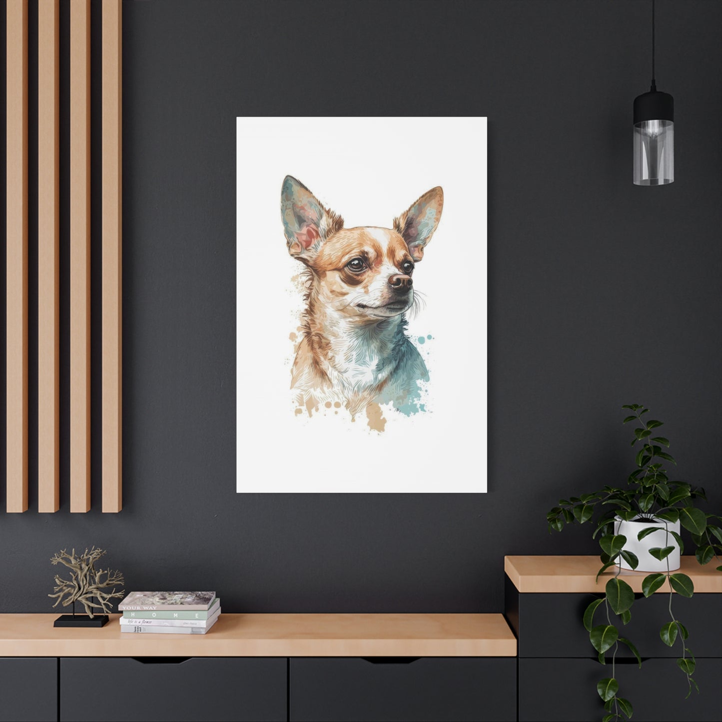 Chihuahua Portrait Dog Wall Art & Canvas Prints