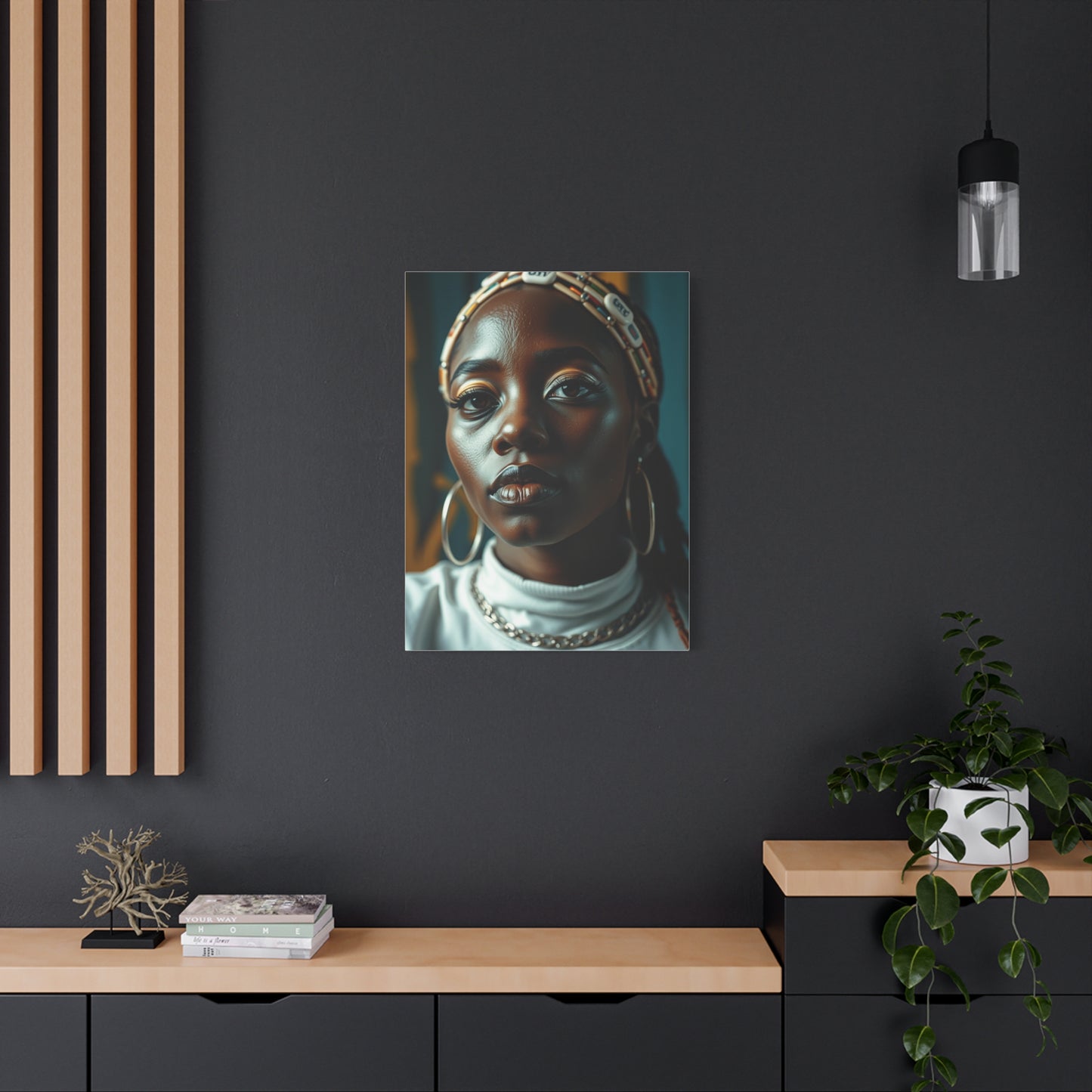 Lady Basquiat Art Premium Canvas 13 Wall Art & Canvas Print