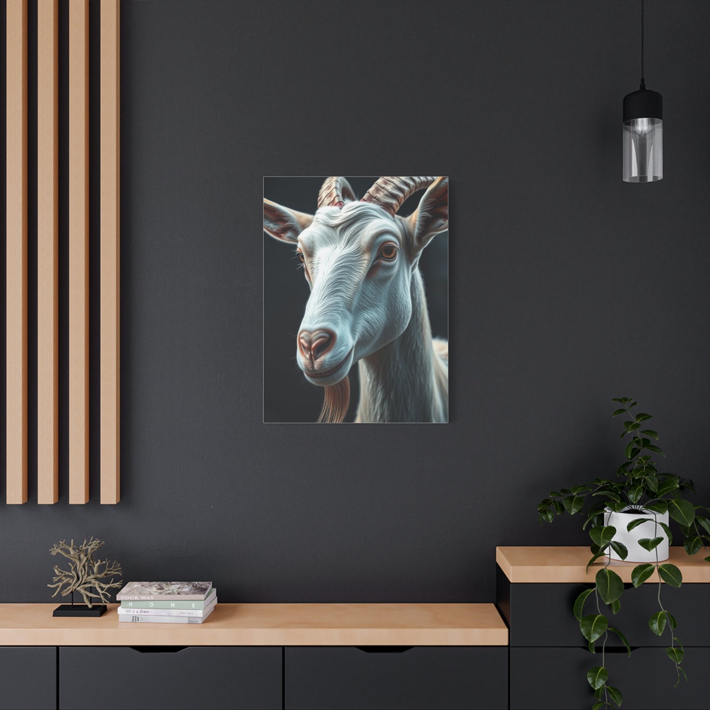 Noble Caprine Masterpiece Wall Art & Canvas Print