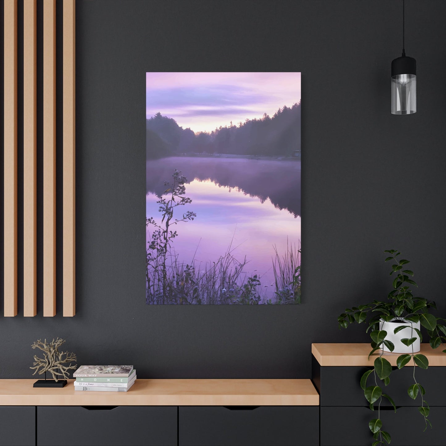 Purple Horizon Wall Art & Canvas Prints