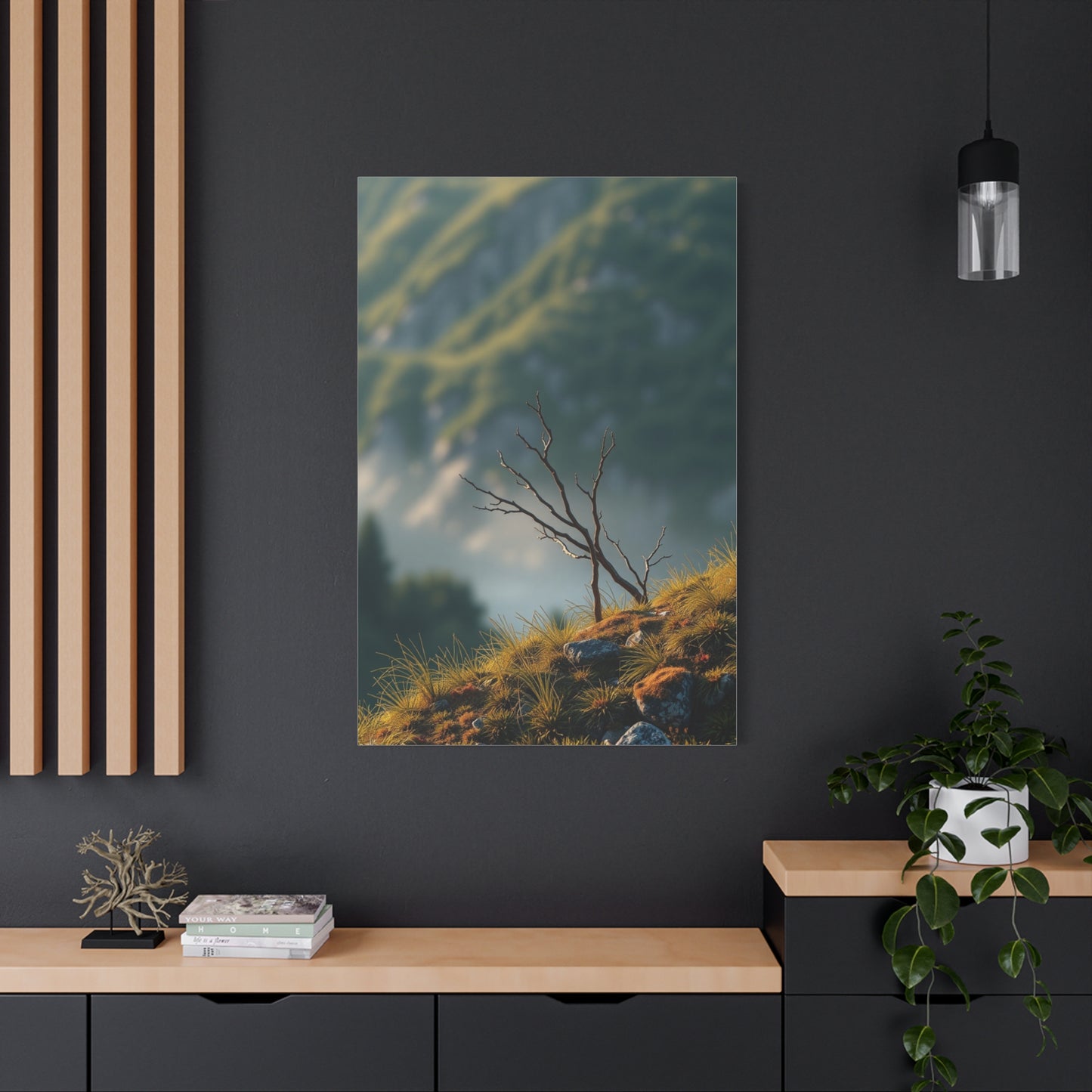 Gilded Woodland Canvas Wall Art & Canvas Print