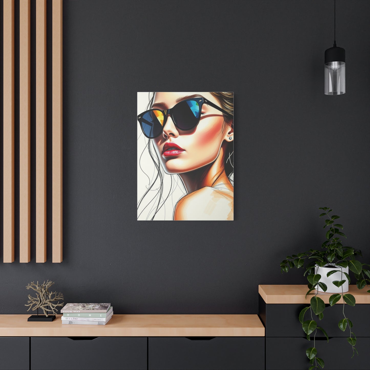 Fashion Illustration & Drawings Art Canvas Art 6 Wall Art & Canvas Print