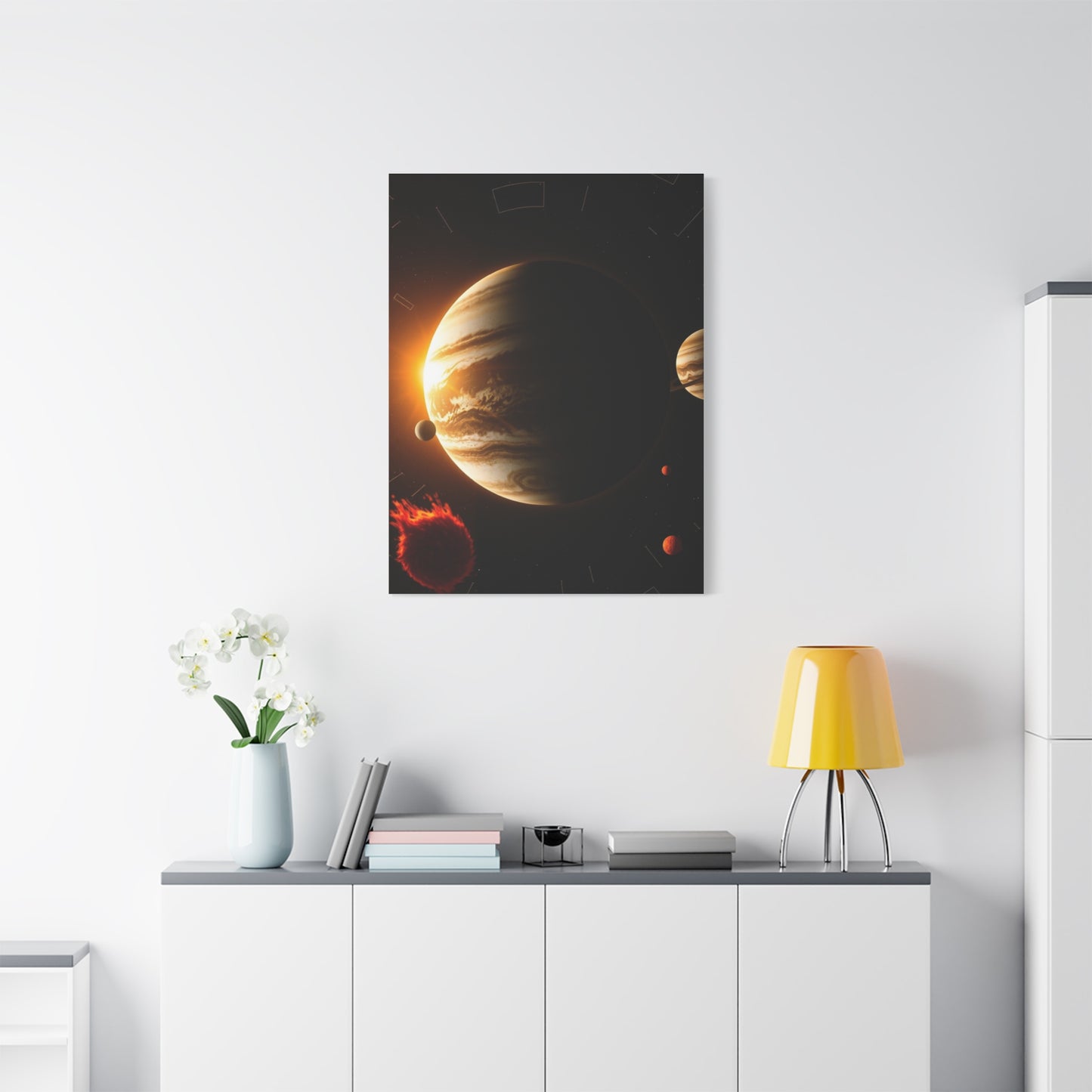 Orbital Splendor Panel Wall Art & Canvas Print