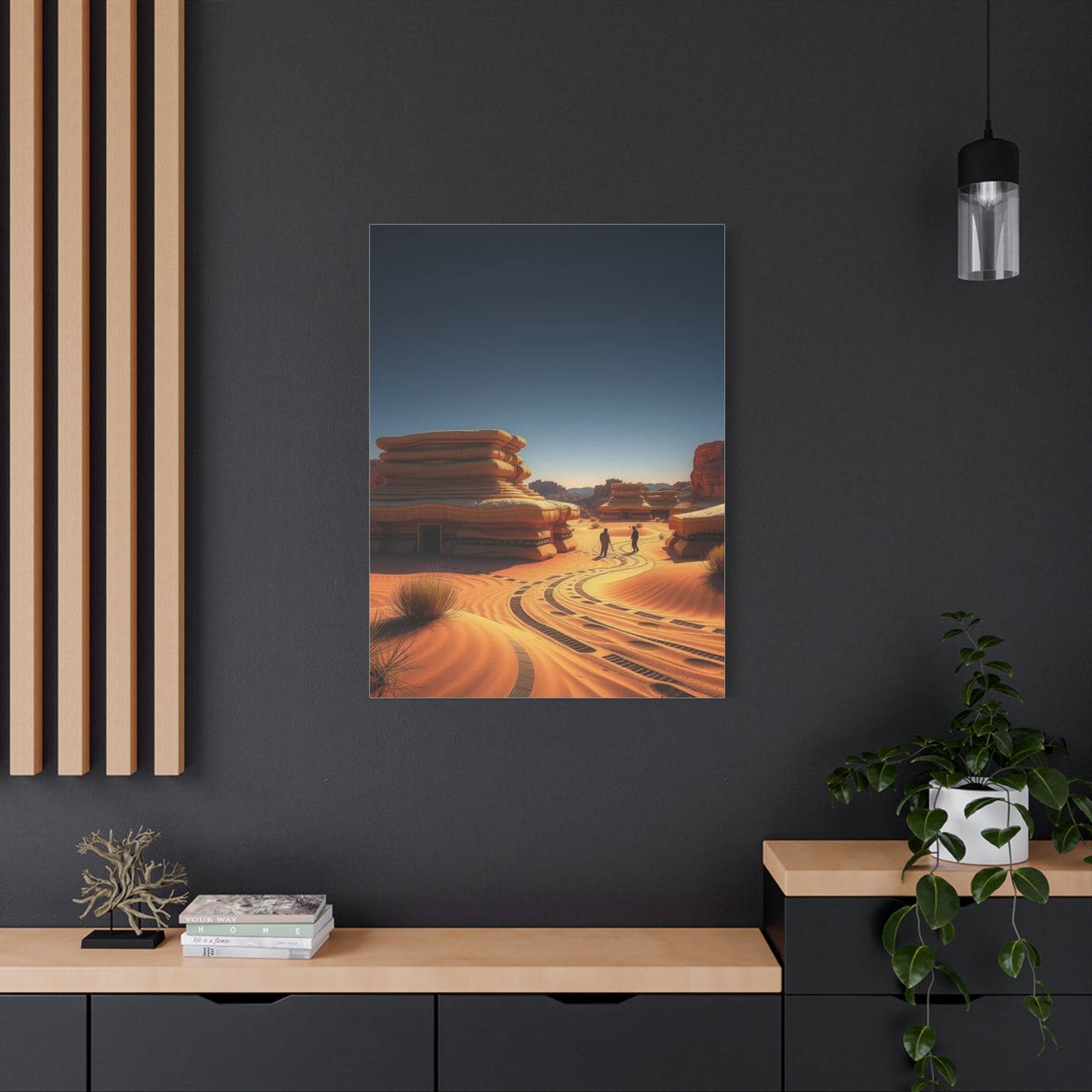 Vast Expanse Portrait Wall Art & Canvas Print