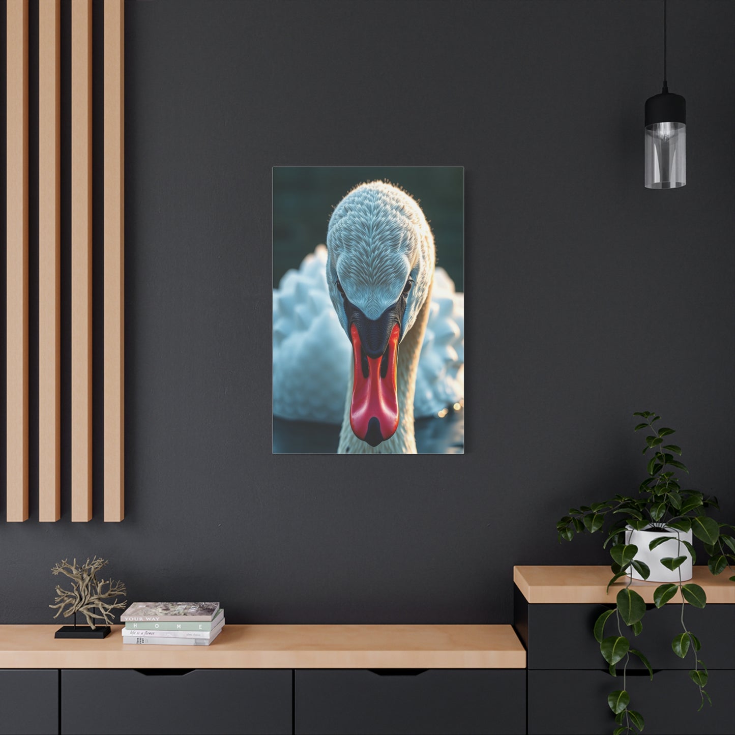 Swan Art Canvas Art 9 Wall Art & Canvas Print