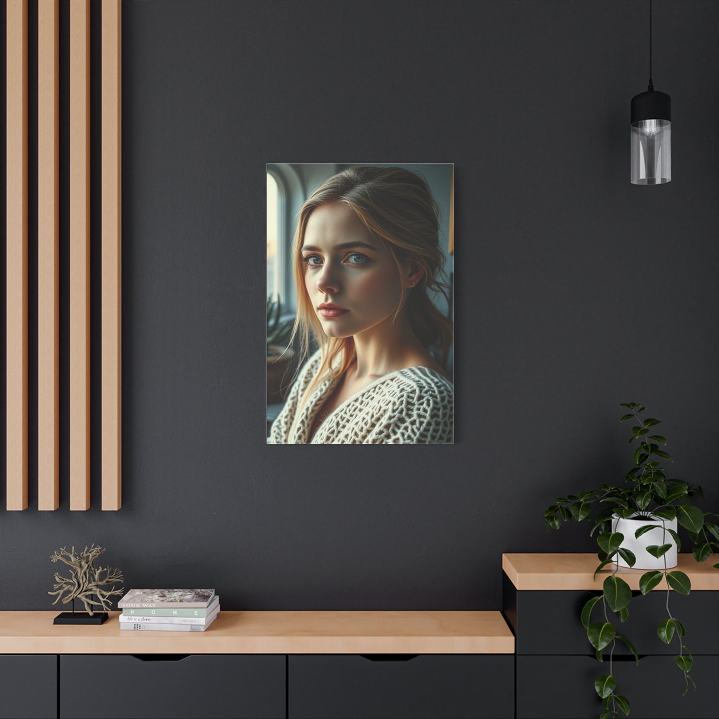 Luxe Nordic Aesthetics Wall Art & Canvas Print