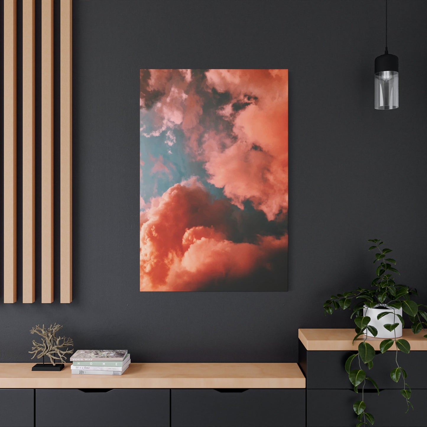 Red Clouds Wall Art & Canvas Prints