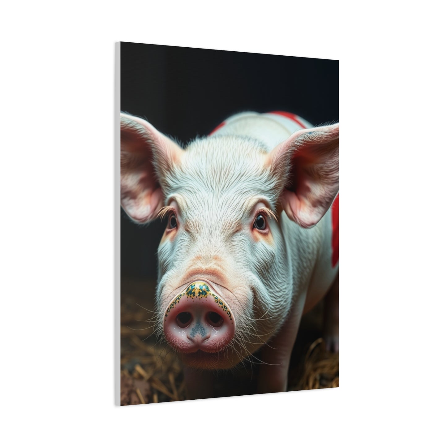 Pig Art Canvas Art 2 Wall Art & Canvas Print