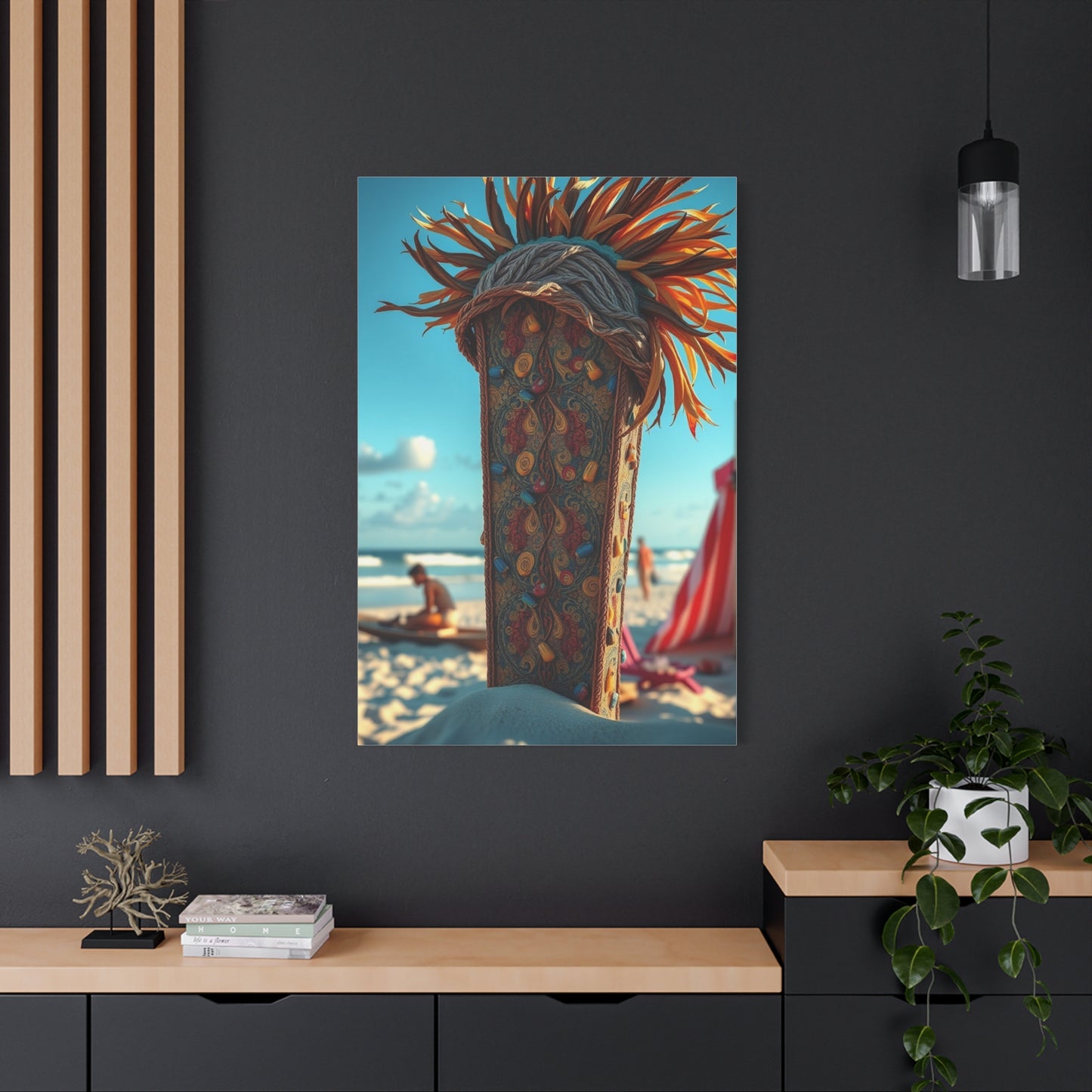 Luminous Oceanic Panorama Wall Art & Canvas Print