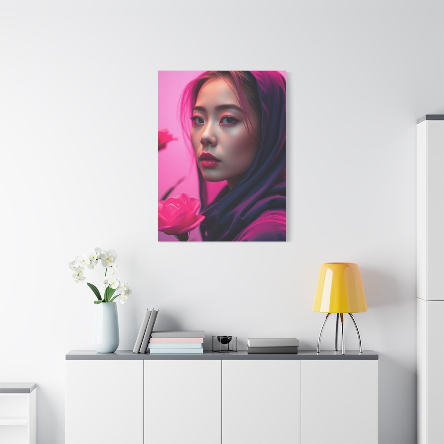 Rosé Reverie Canvas Masterpiece Wall Art & Canvas Print