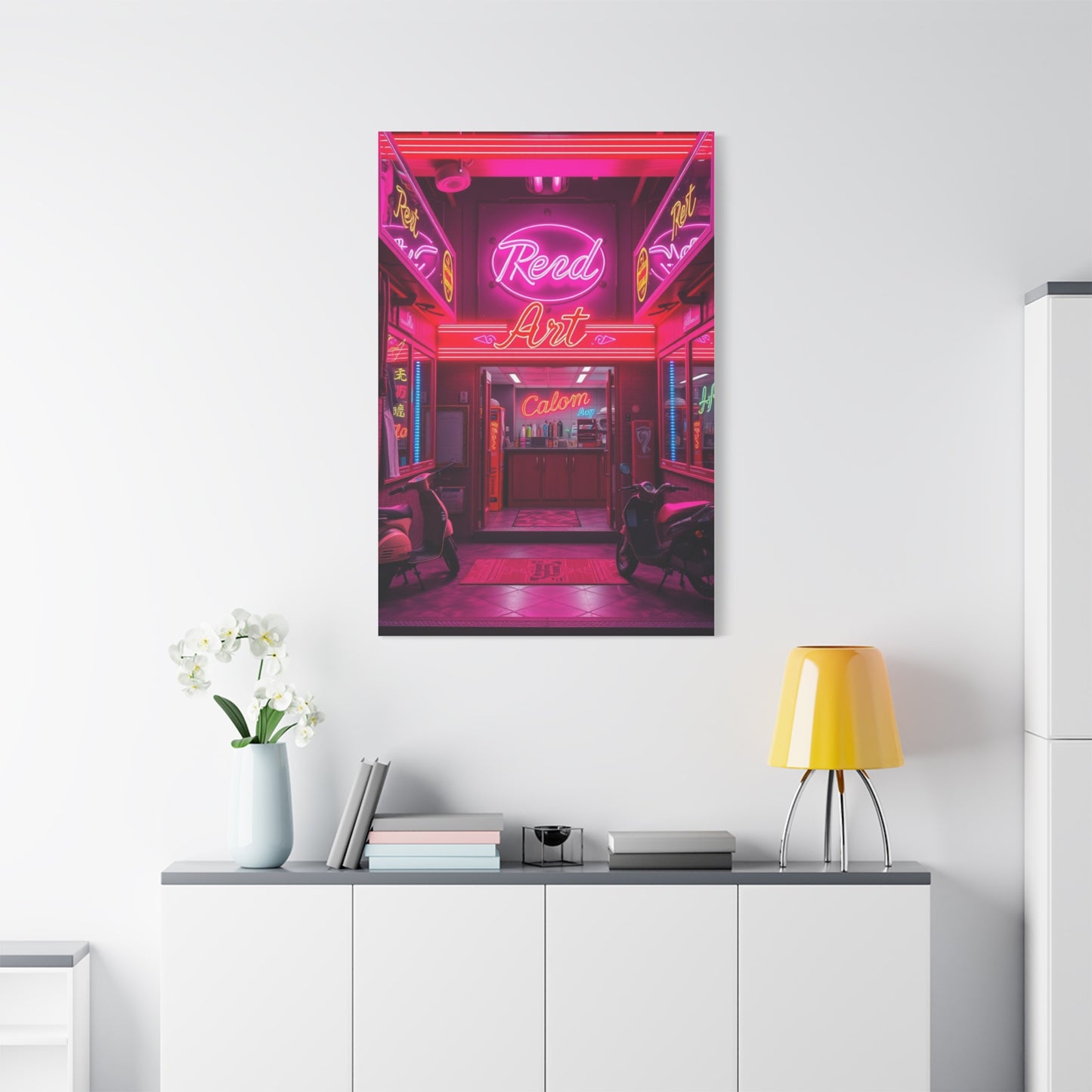 Retro Grandeur Canvas Wall Art & Canvas Print