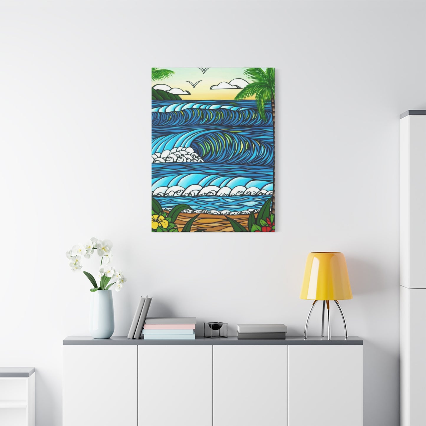 Hawaiian Waves Wall Art & Canvas Prints