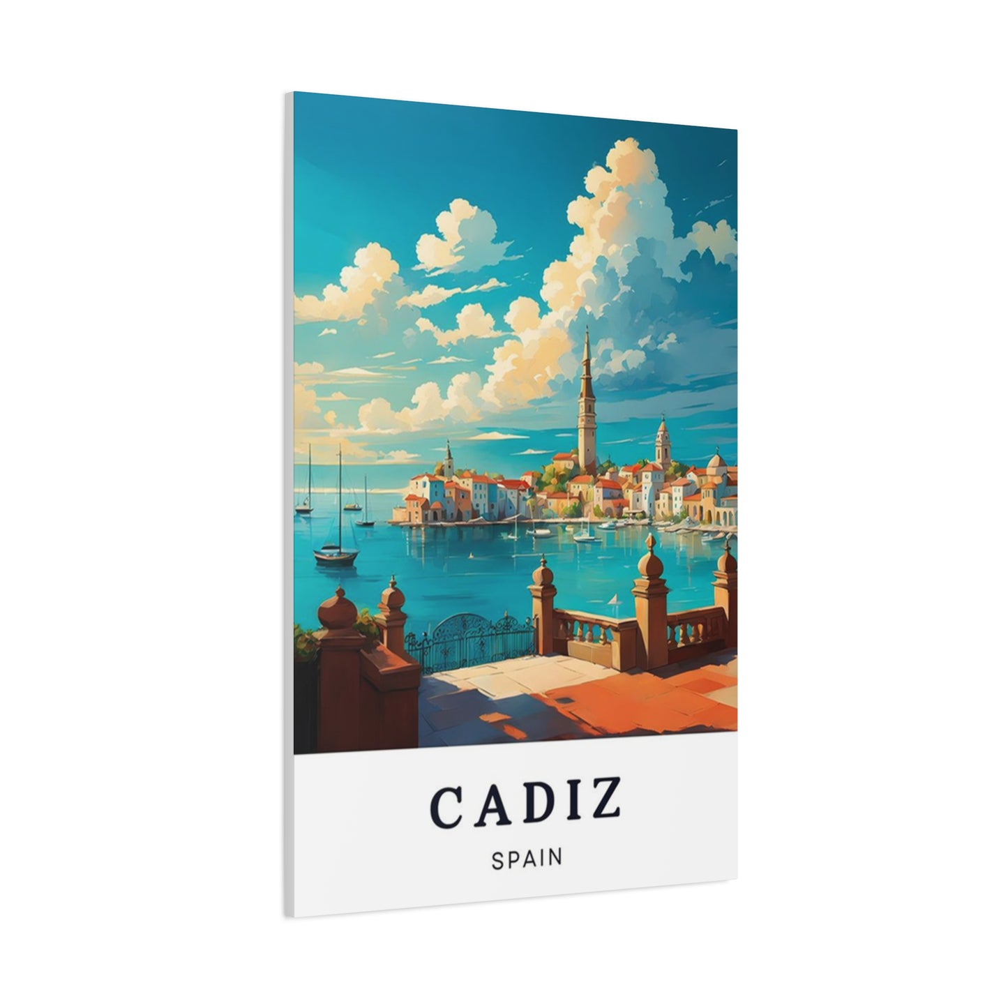 Cadiz City Wall Art & Canvas Prints