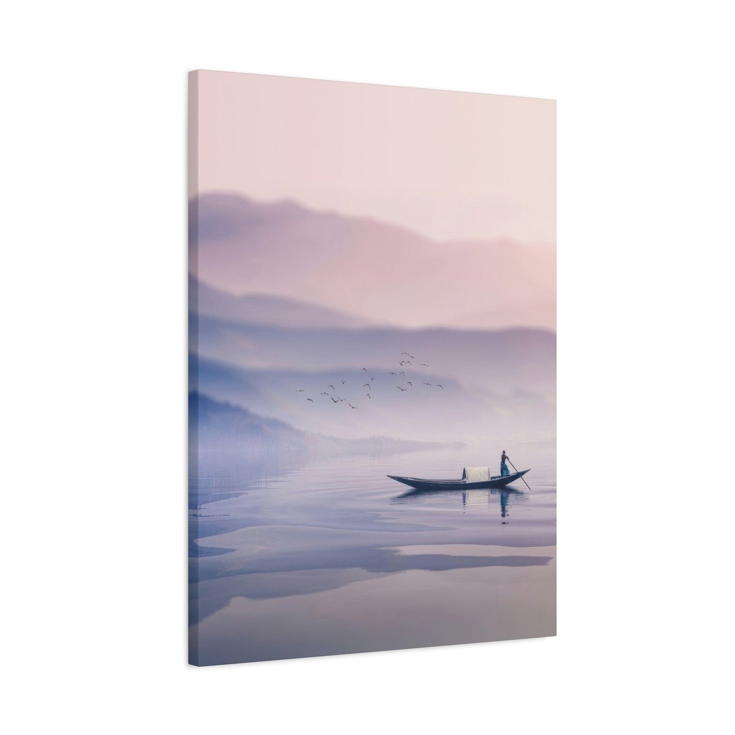 Clear Water Boat Wall Art & Canvas Prints