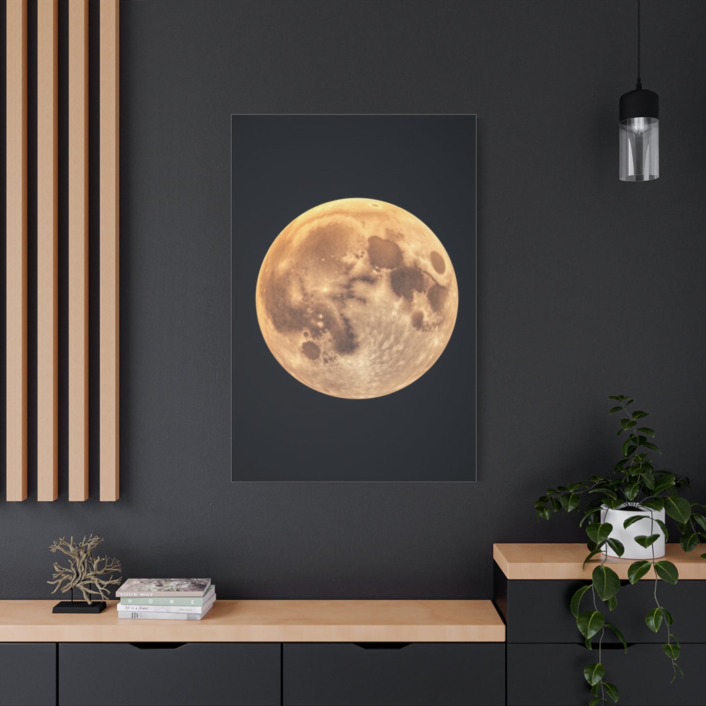 Moon Art Premium Canvas 20 Wall Art & Canvas Print