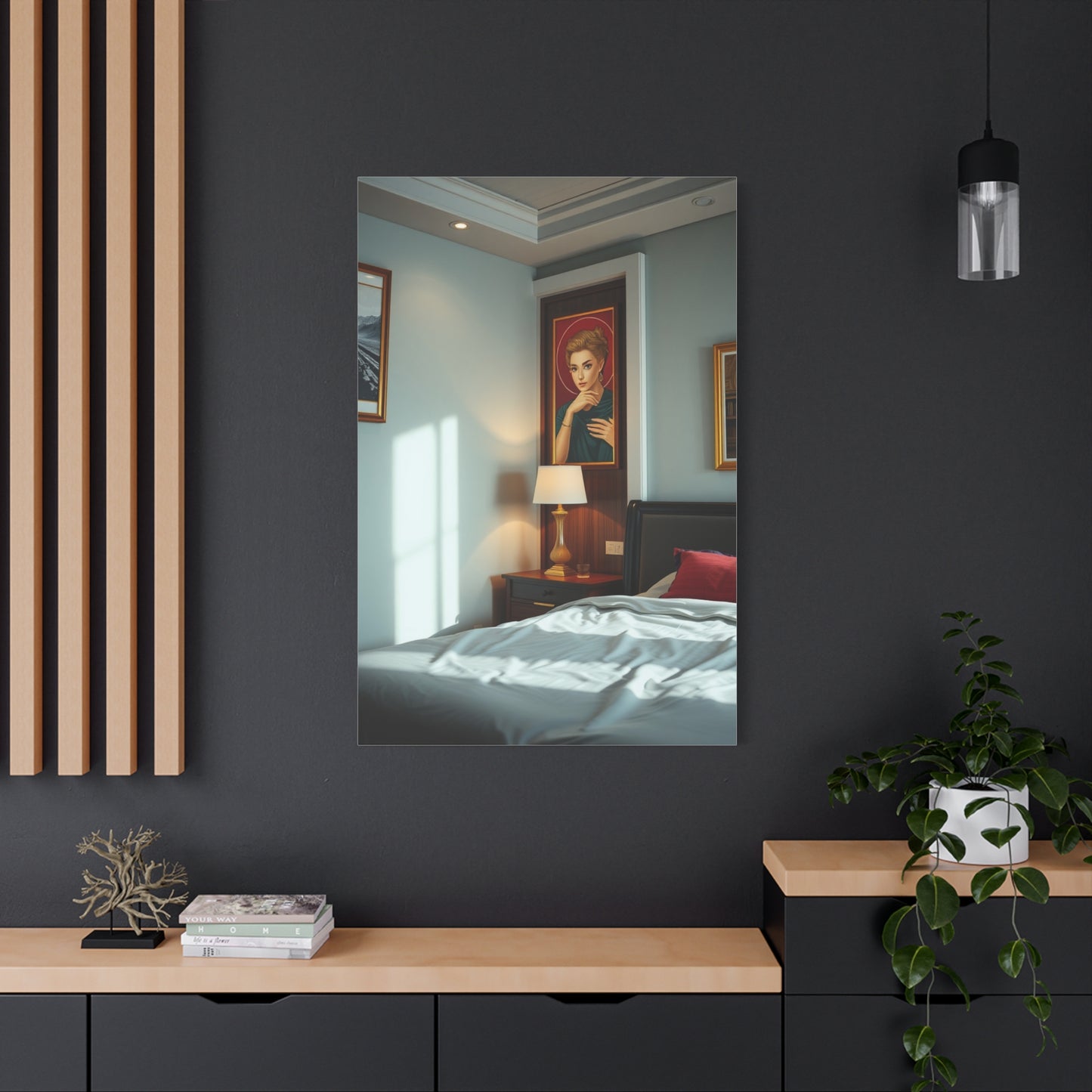 Luxe Nocturnal Elegance Wall Art & Canvas Print