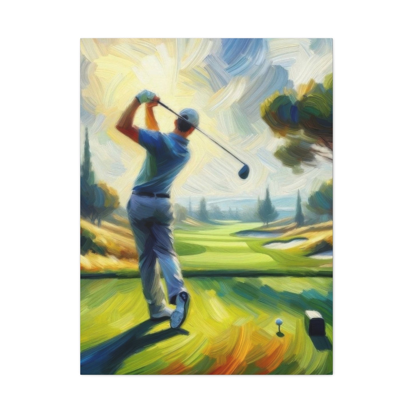 Golf Swing 2 Wall Art & Canvas Prints