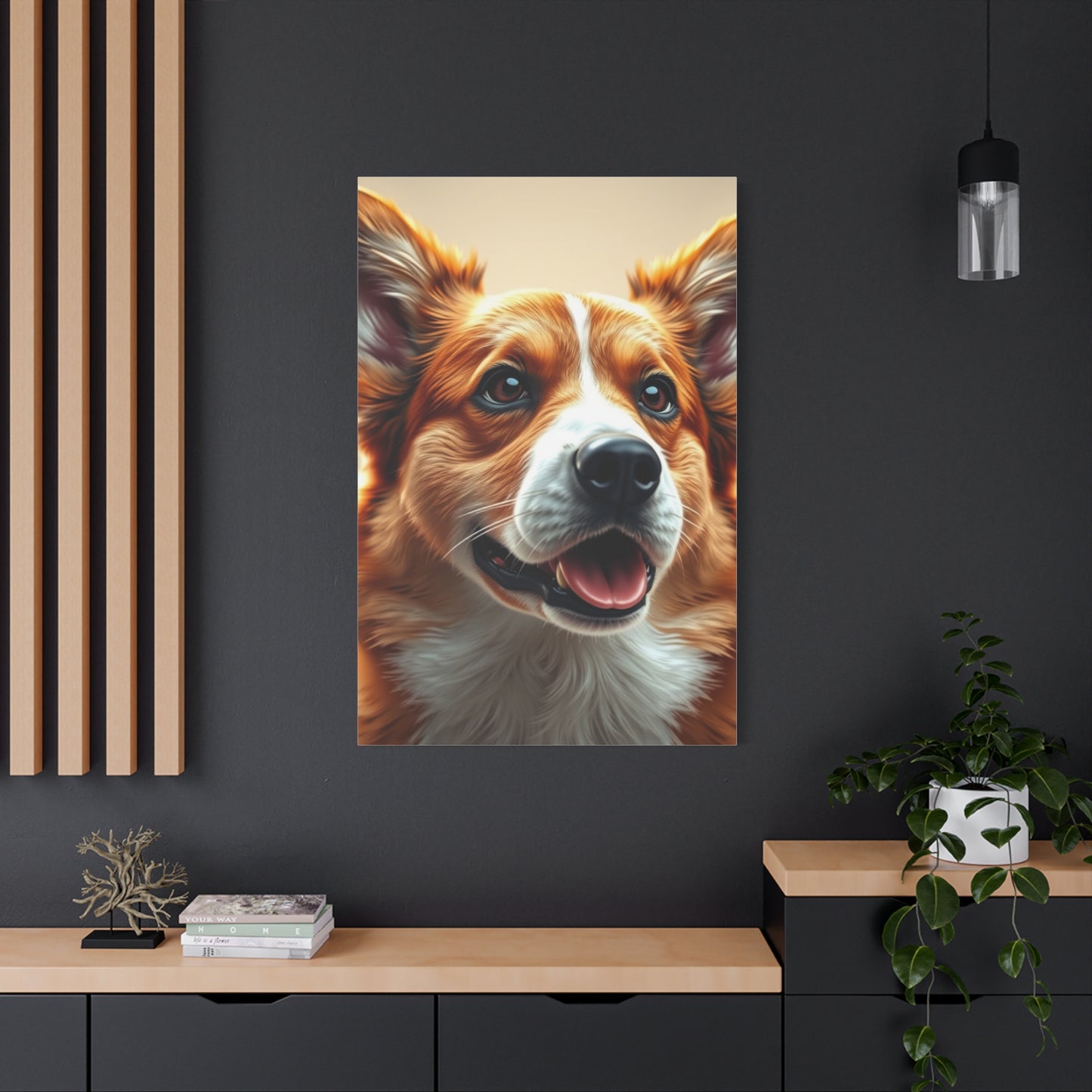 Corgi Dog Art Canvas Art 3 Wall Art & Canvas Print